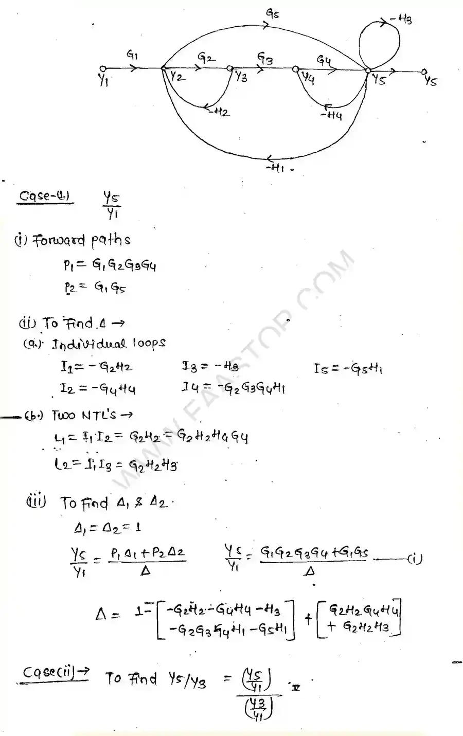 Page 4 of Block Diagram and Signal flow graph