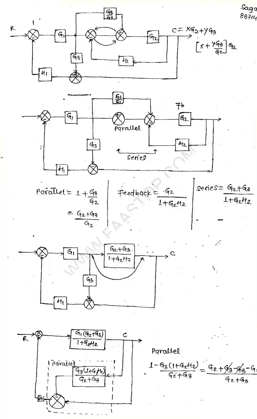 Page 11 of Block Diagram and Signal flow graph