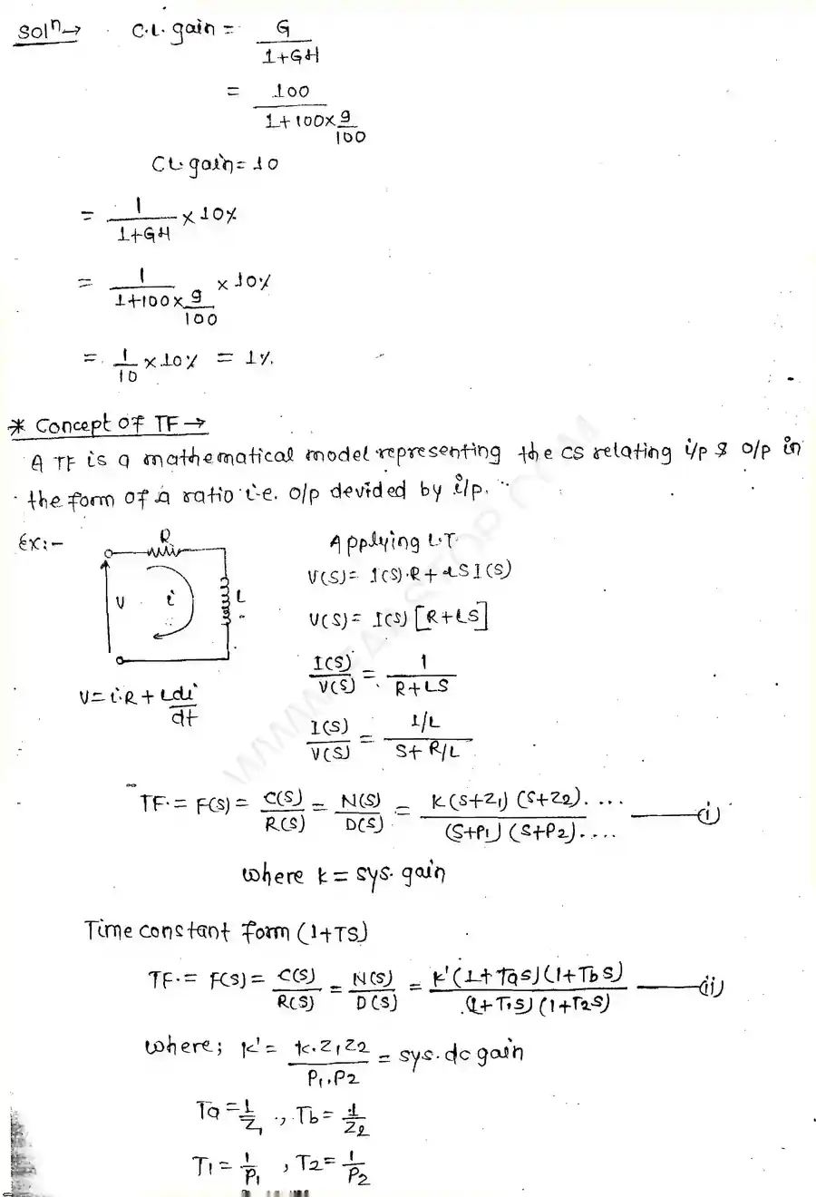Page 7 of Introduction to control systems