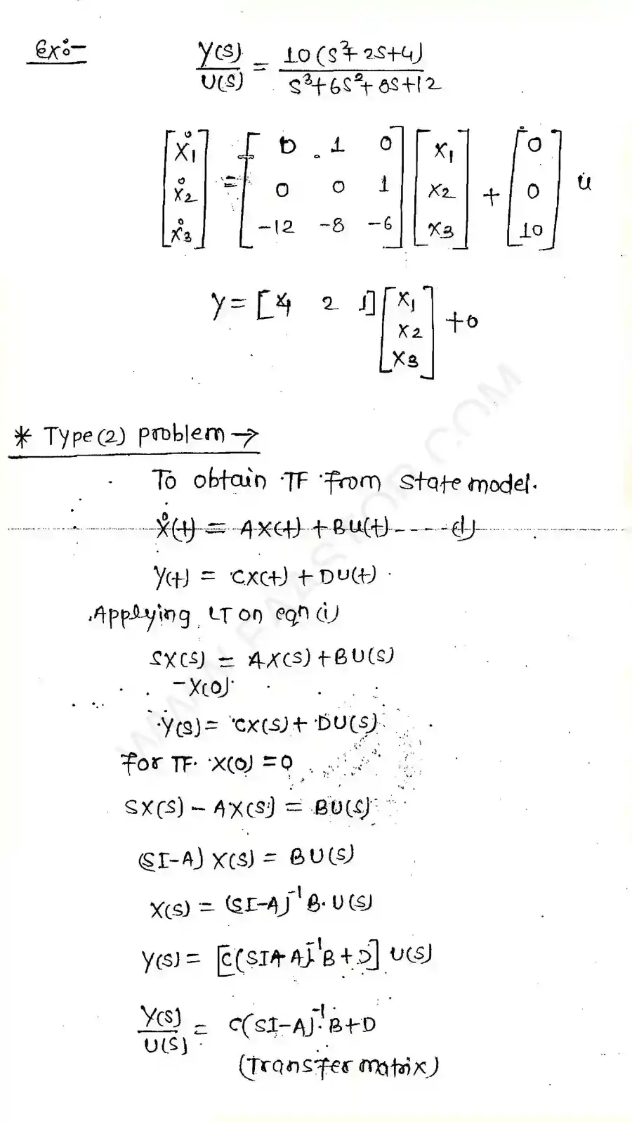 Page 5 of State Space Analysis