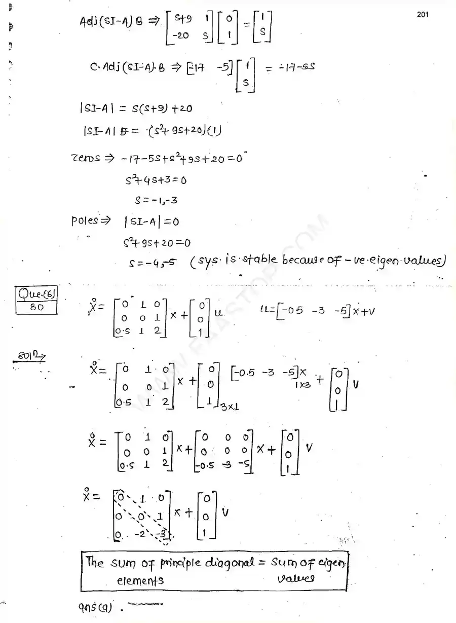 Page 8 of State Space Analysis
