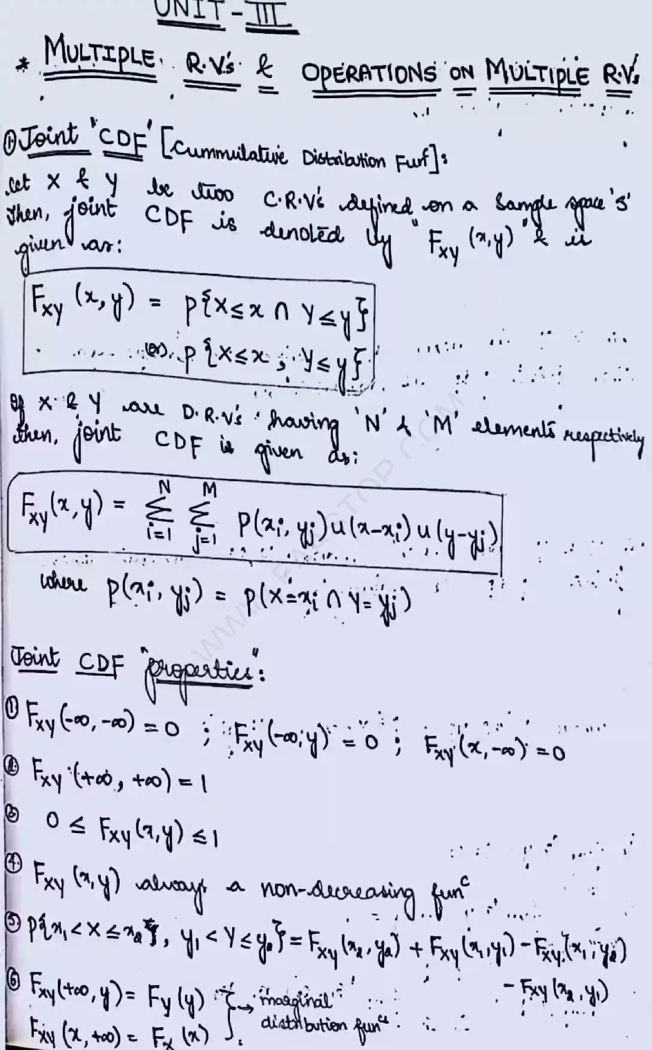 Page 1 of Multiple Random Variable