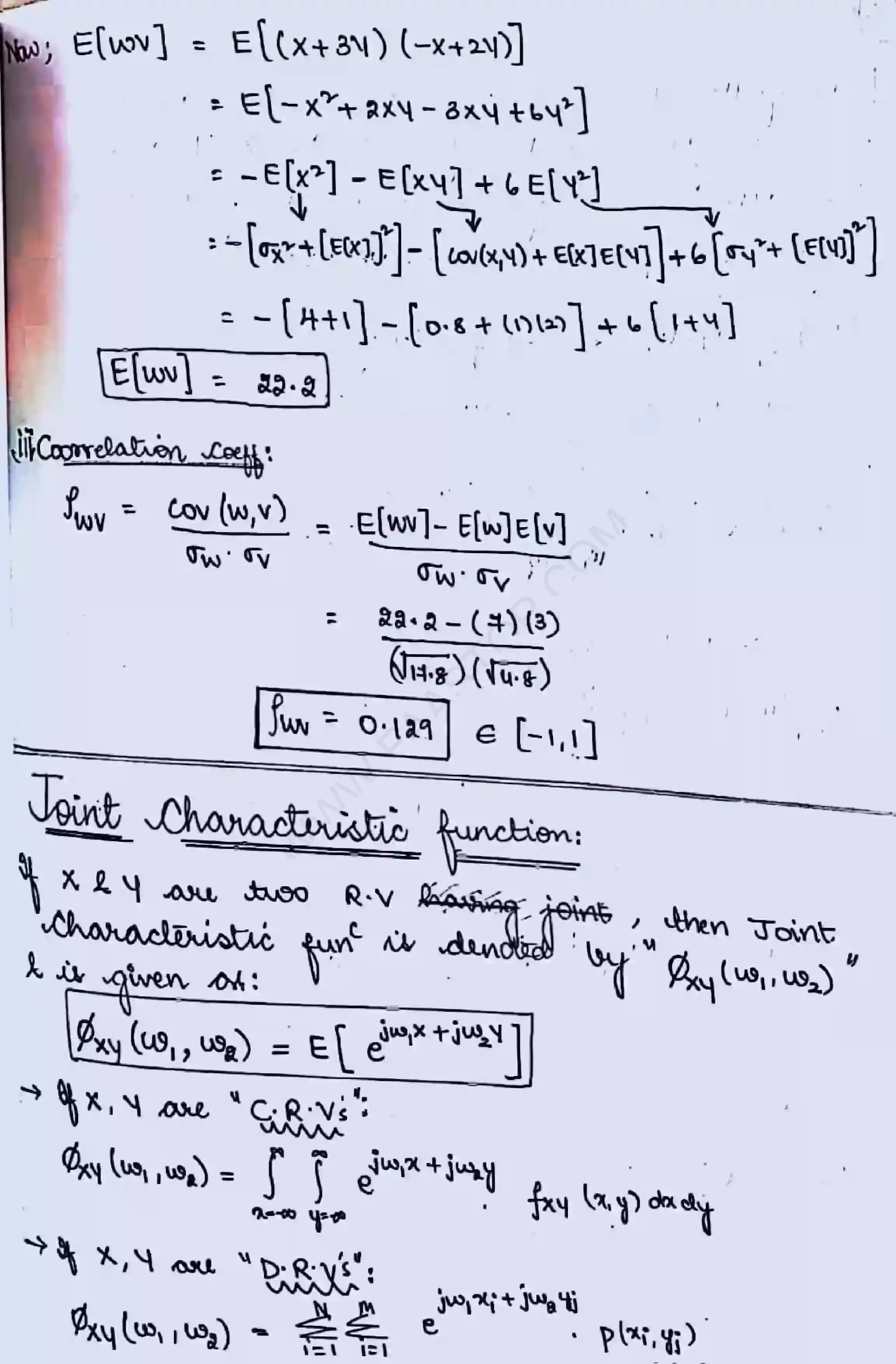 Page 16 of Operation on Multiple Random Variabl