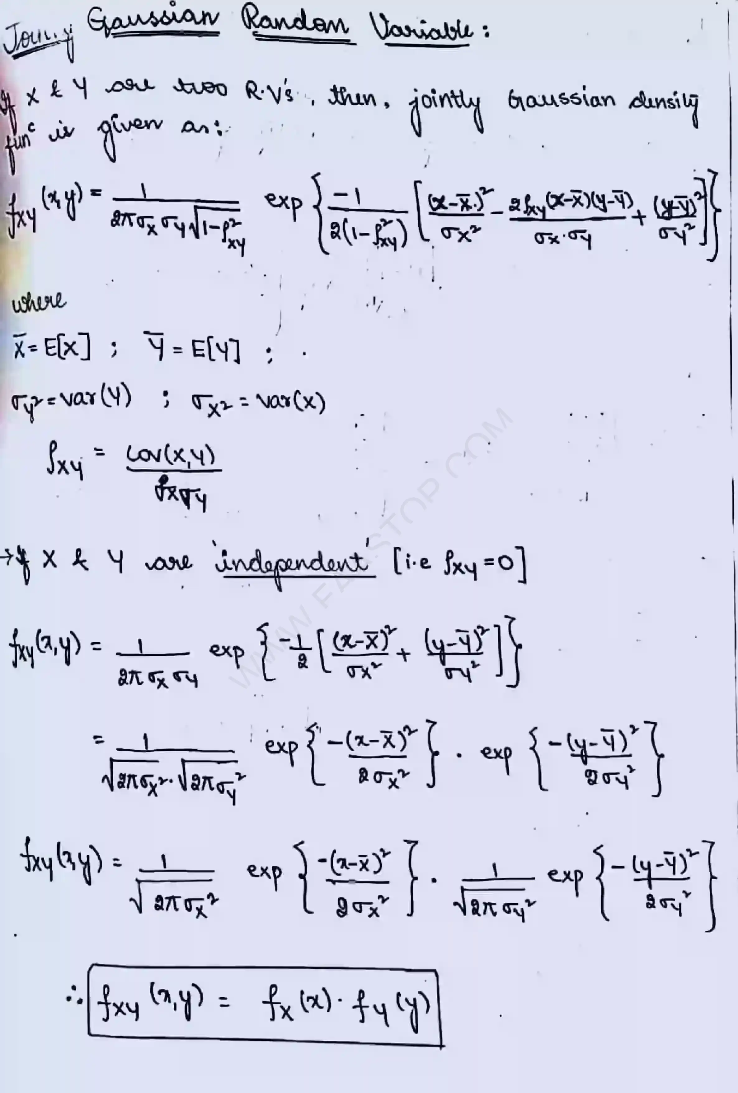 Page 22 of Operation on Multiple Random Variabl