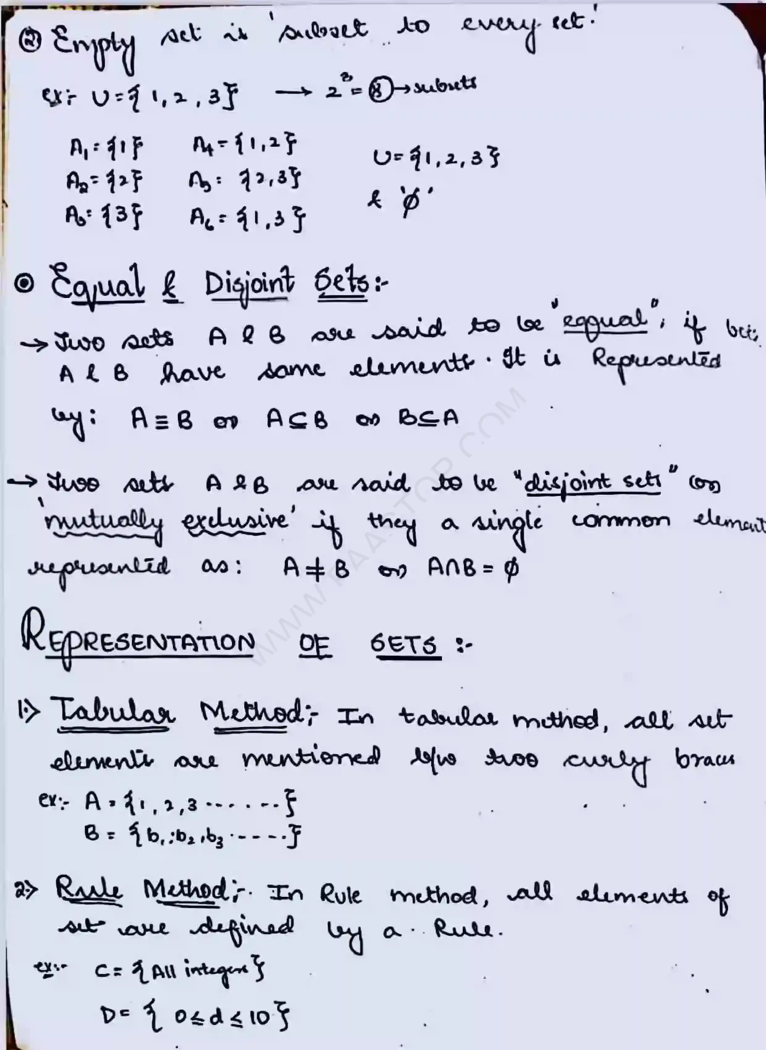 Page 2 of Probability Theory