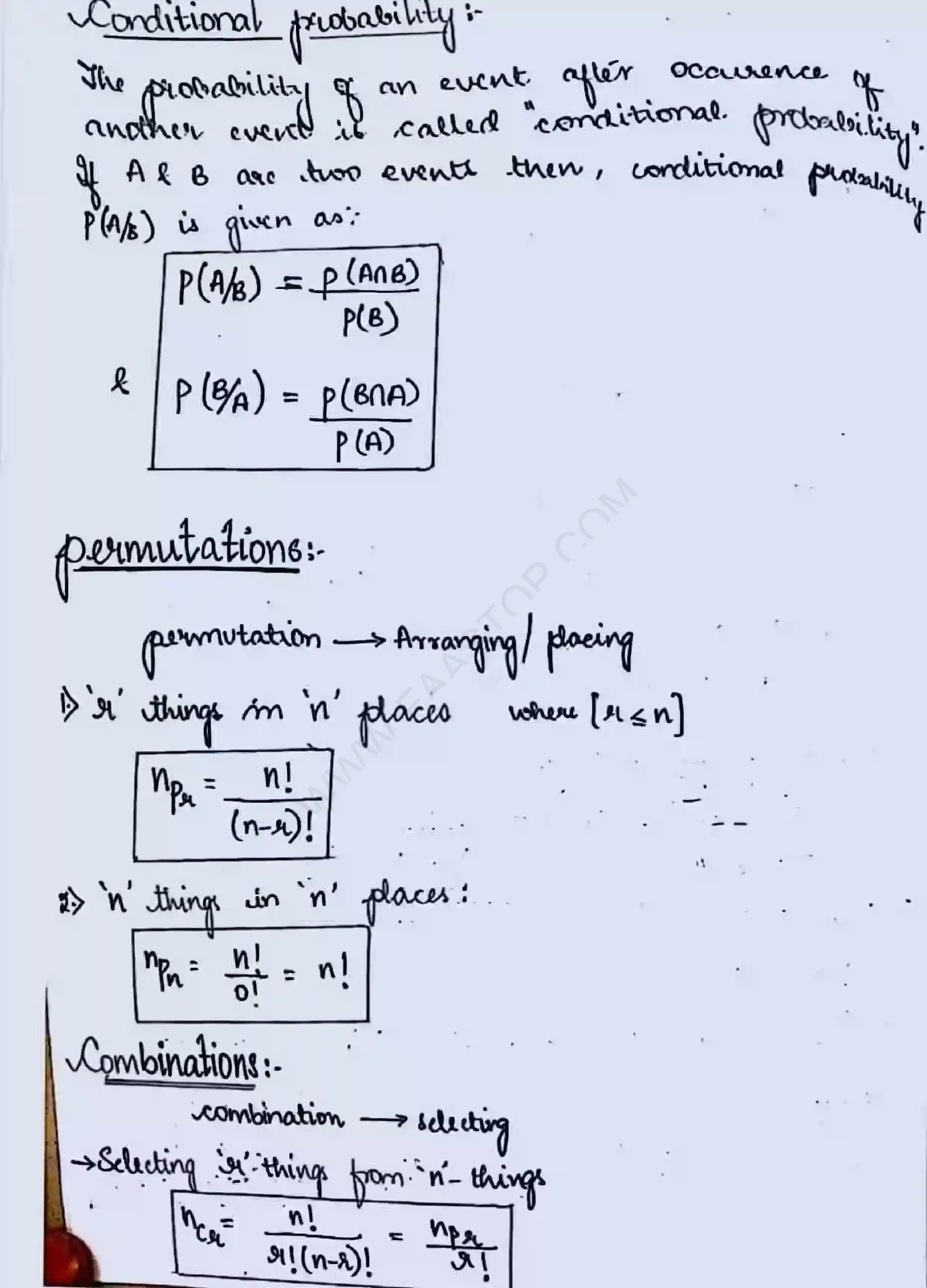 Page 10 of Probability Theory