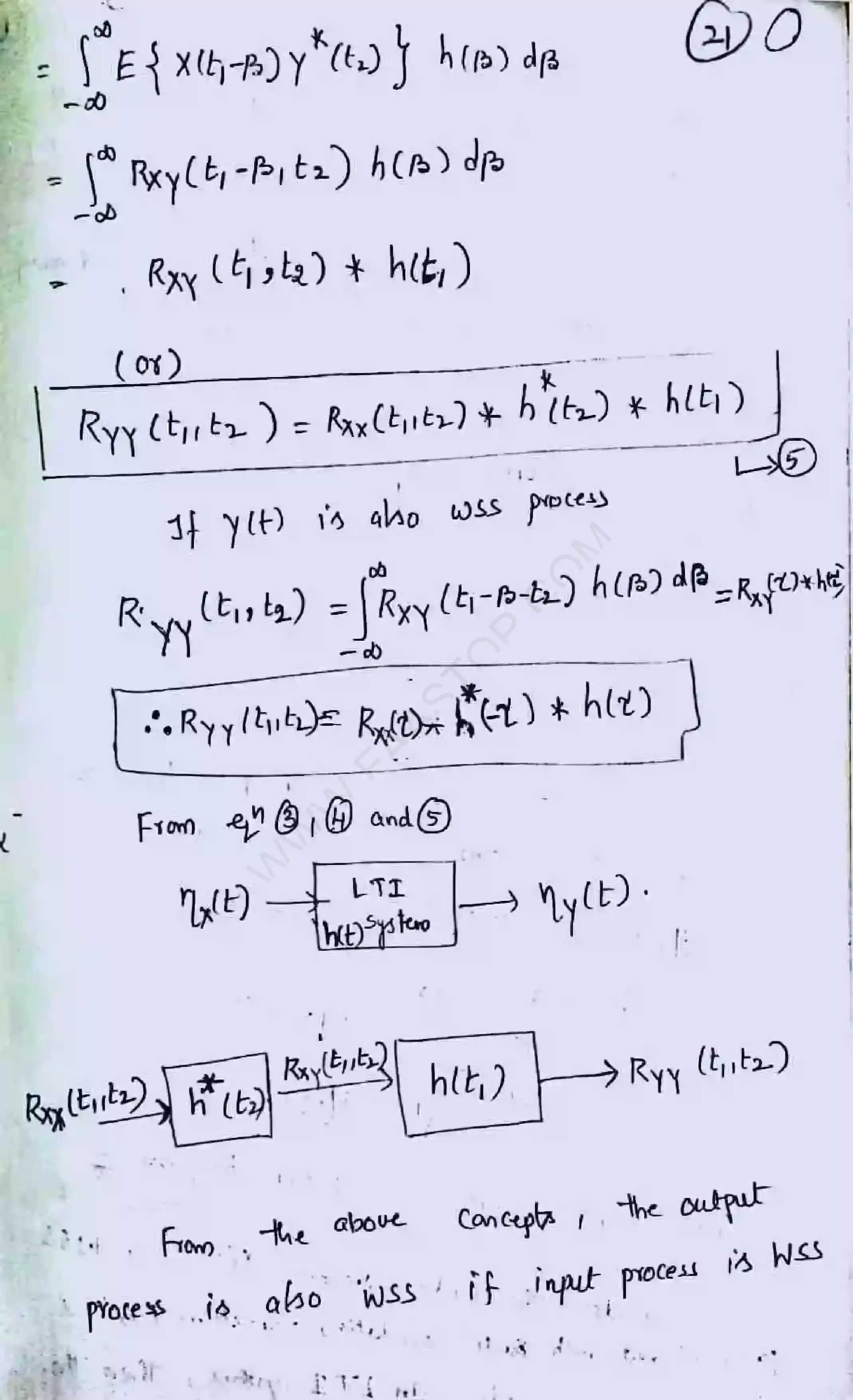 Page 19 of Random process and Spectral Characteristics