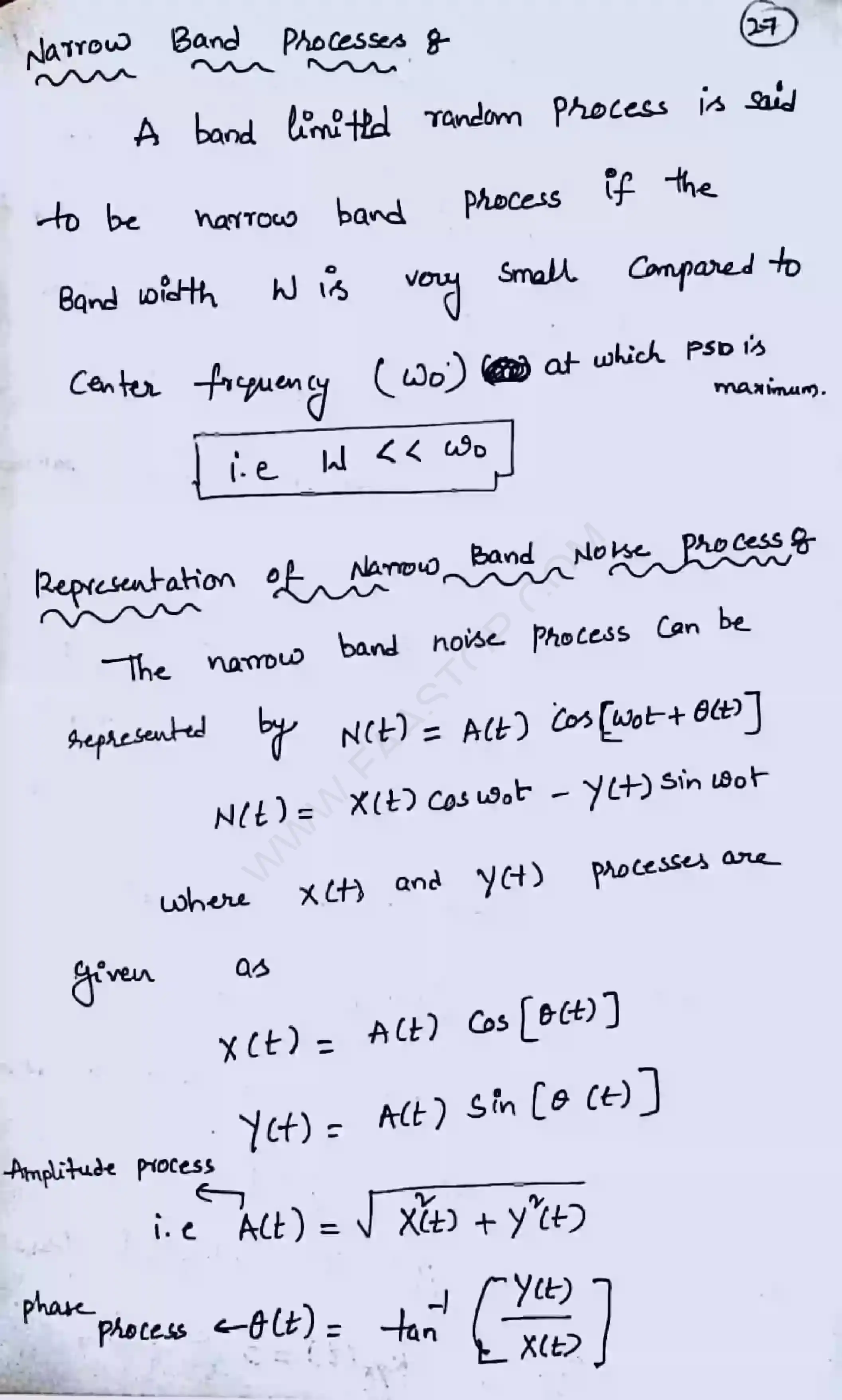 Page 25 of Random process and Spectral Characteristics