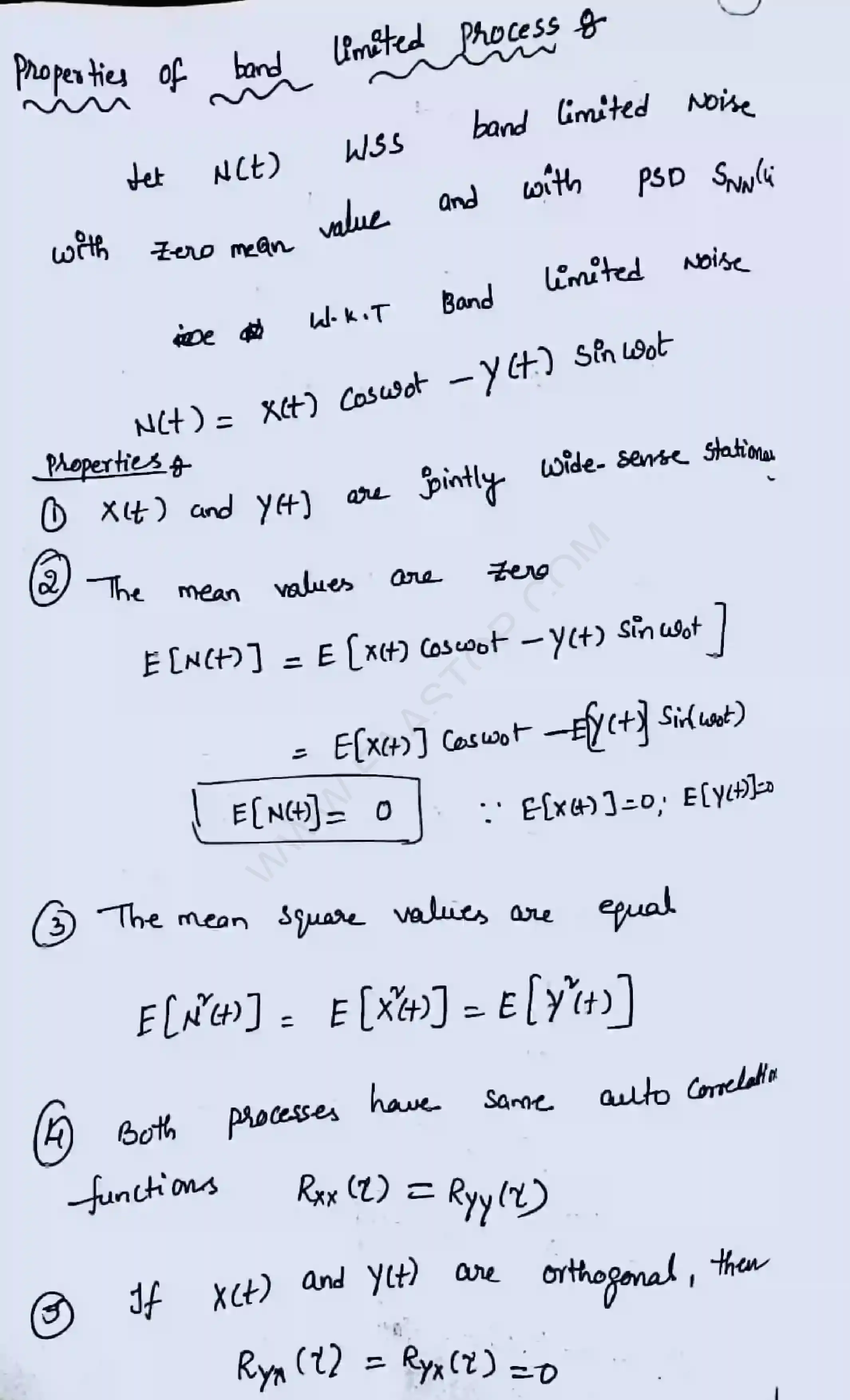 Page 26 of Random process and Spectral Characteristics