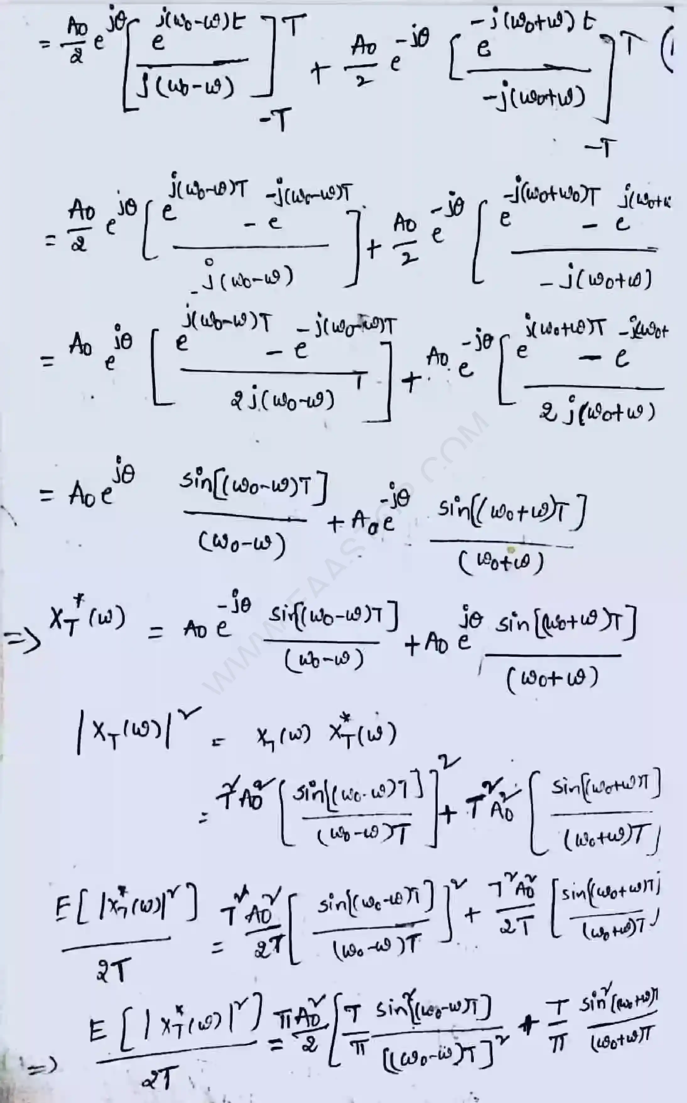 Page 4 of Random process and Spectral Characteristics