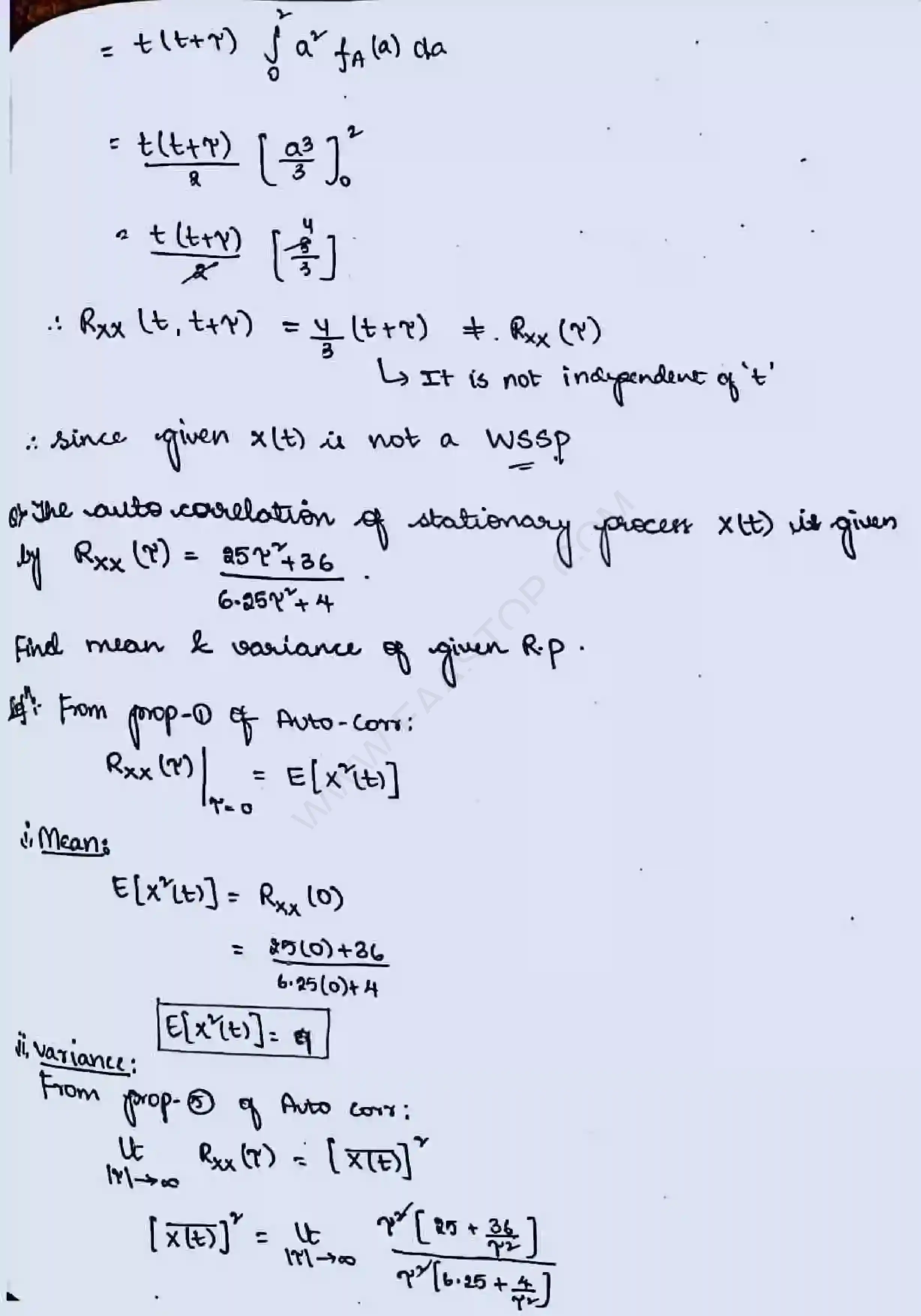 Page 25 of Stochastic Process
