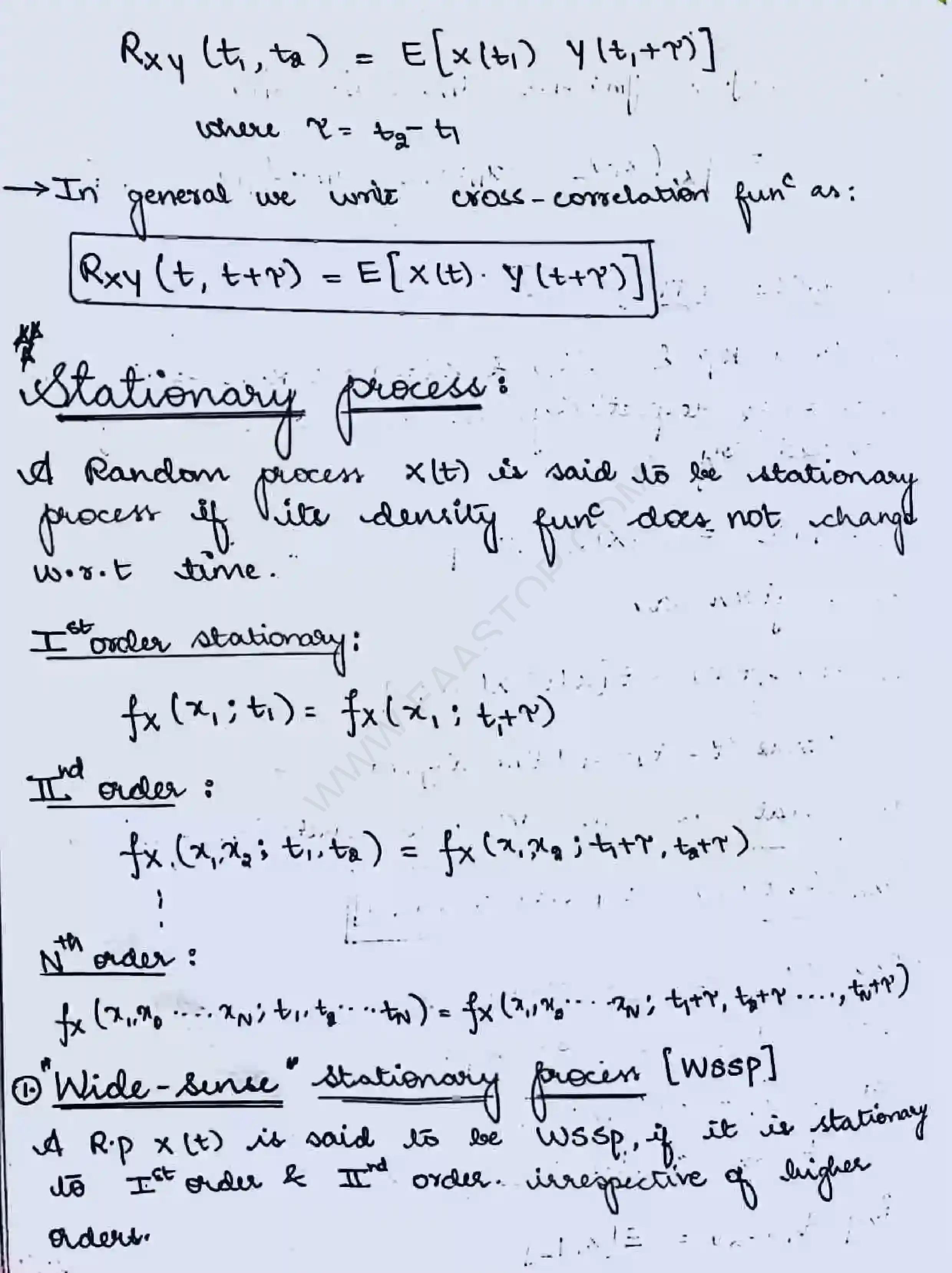 Page 6 of Stochastic Process