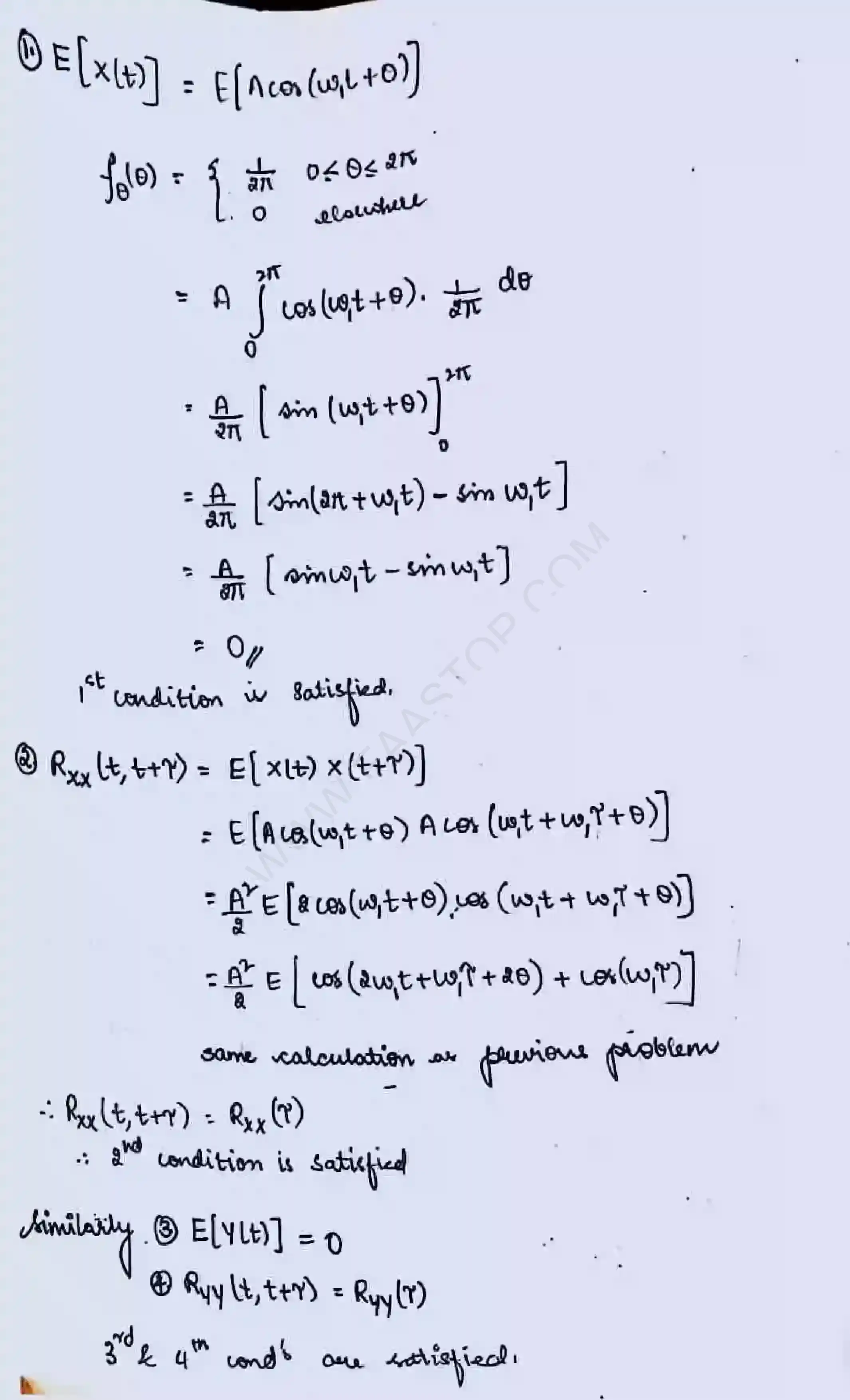 Page 10 of Stochastic Process
