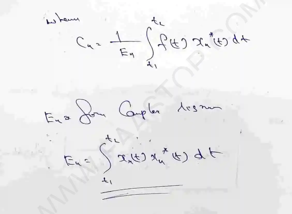Page 20 of Analogy Between Vectors And Signals