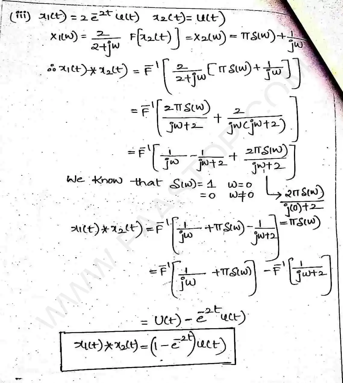 Page 10 of Convolution And Correlation Of Signal