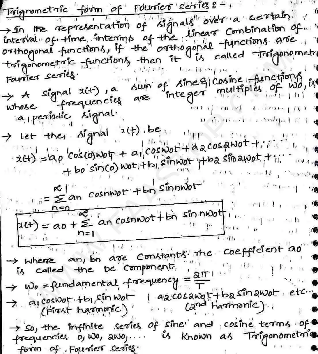 Page 4 of Fourier Series