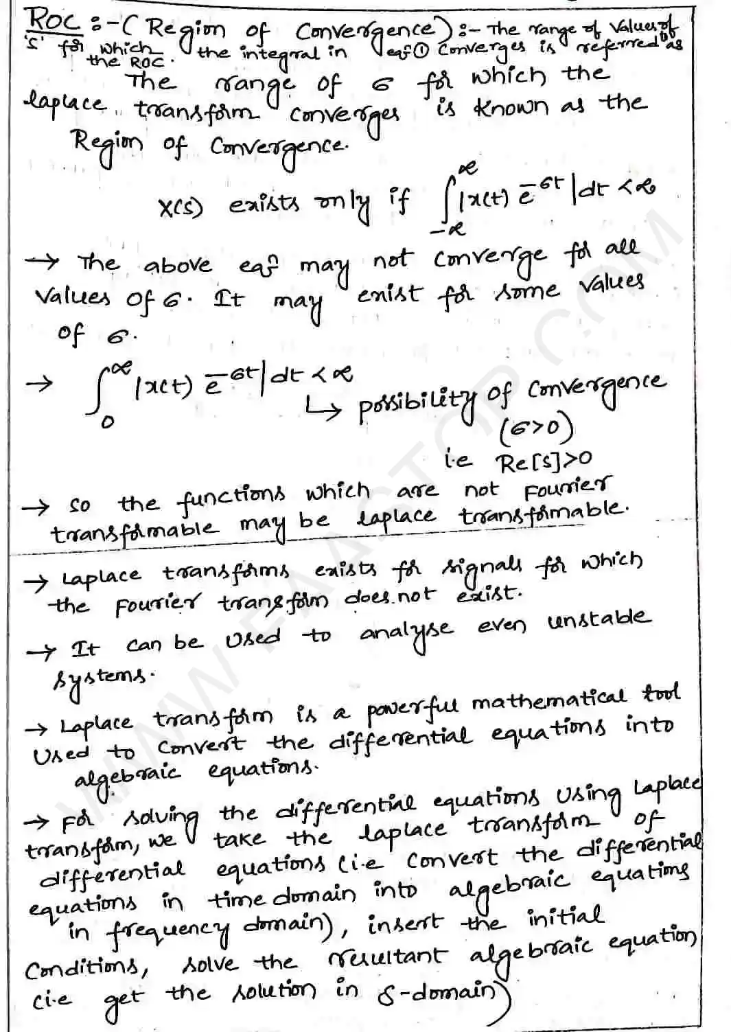 Page 5 of Laplace Transform