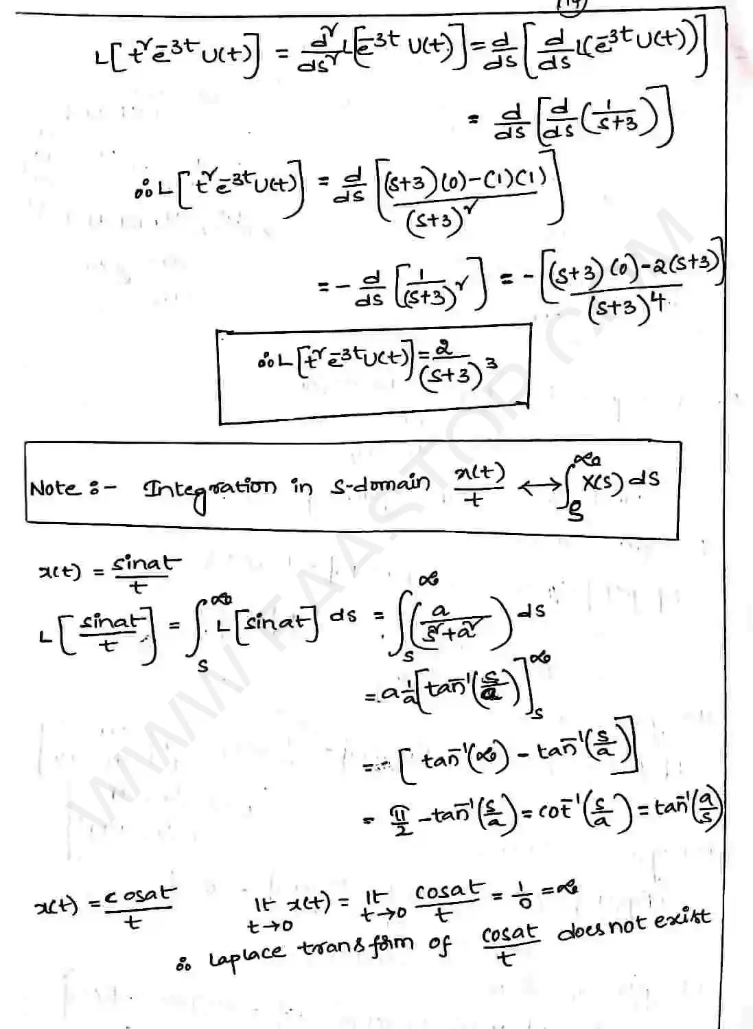 Page 44 of Laplace Transform