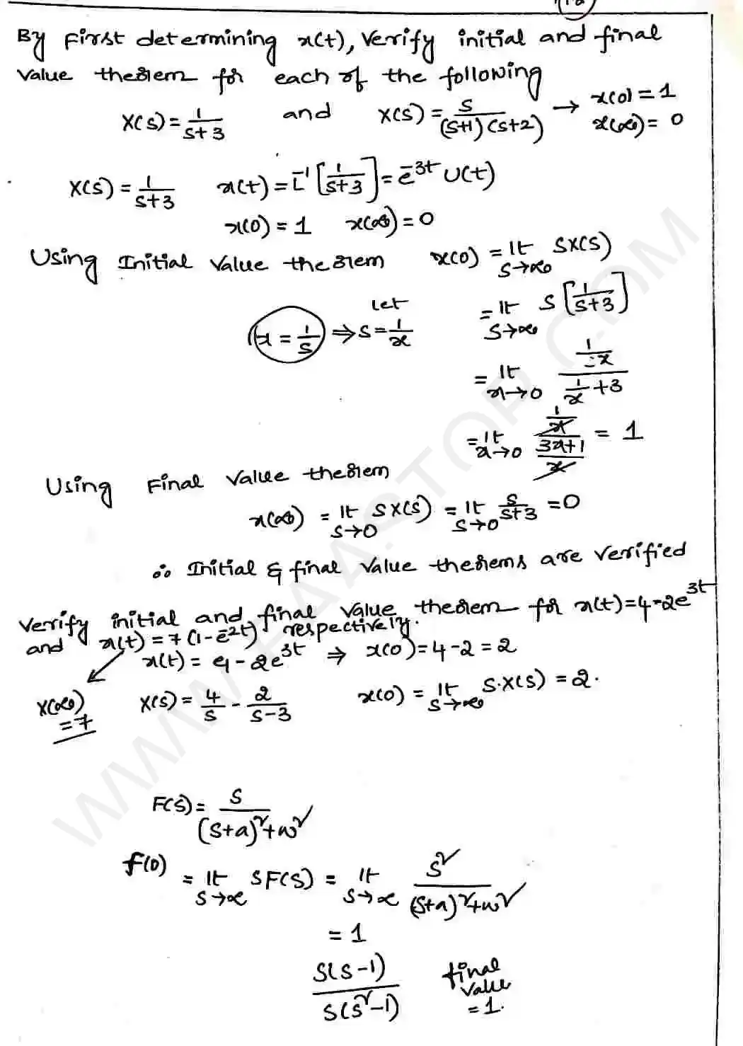 Page 46 of Laplace Transform