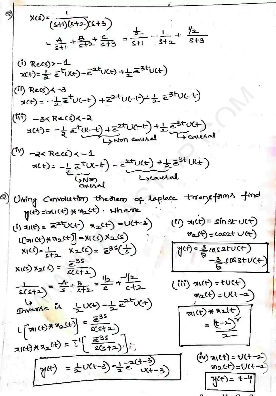 Page 54 of Laplace Transform