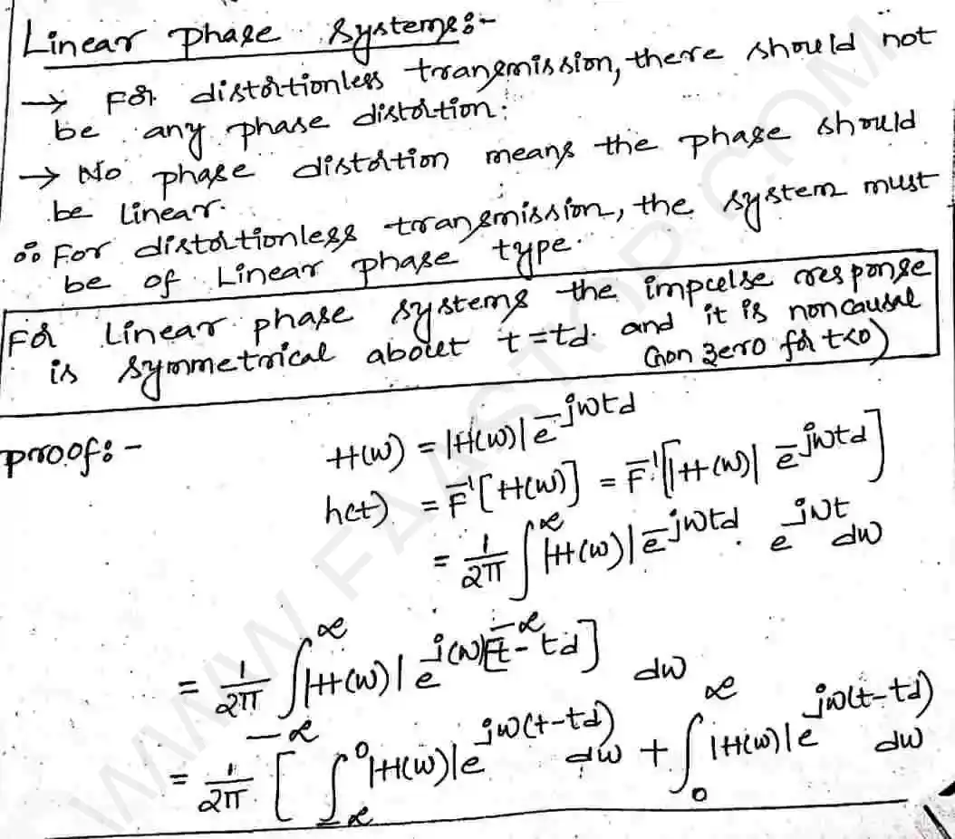 Page 18 of Signal Transmission Through Linear System