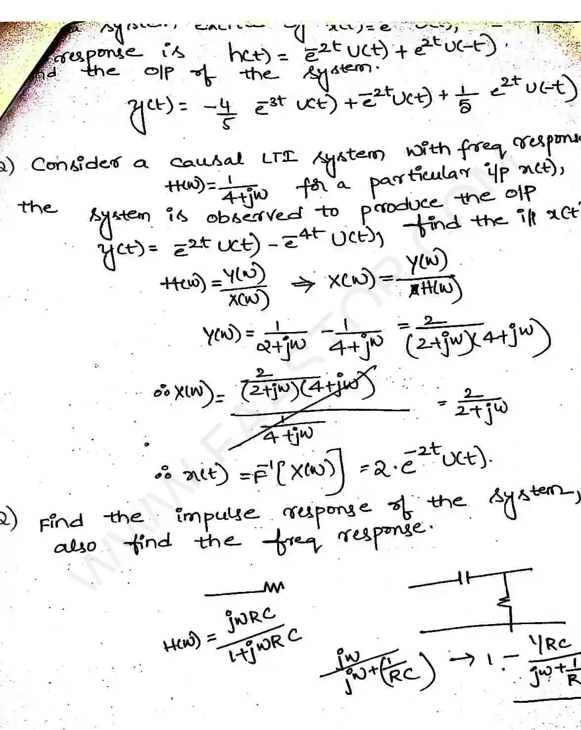 Page 42 of Signal Transmission Through Linear System