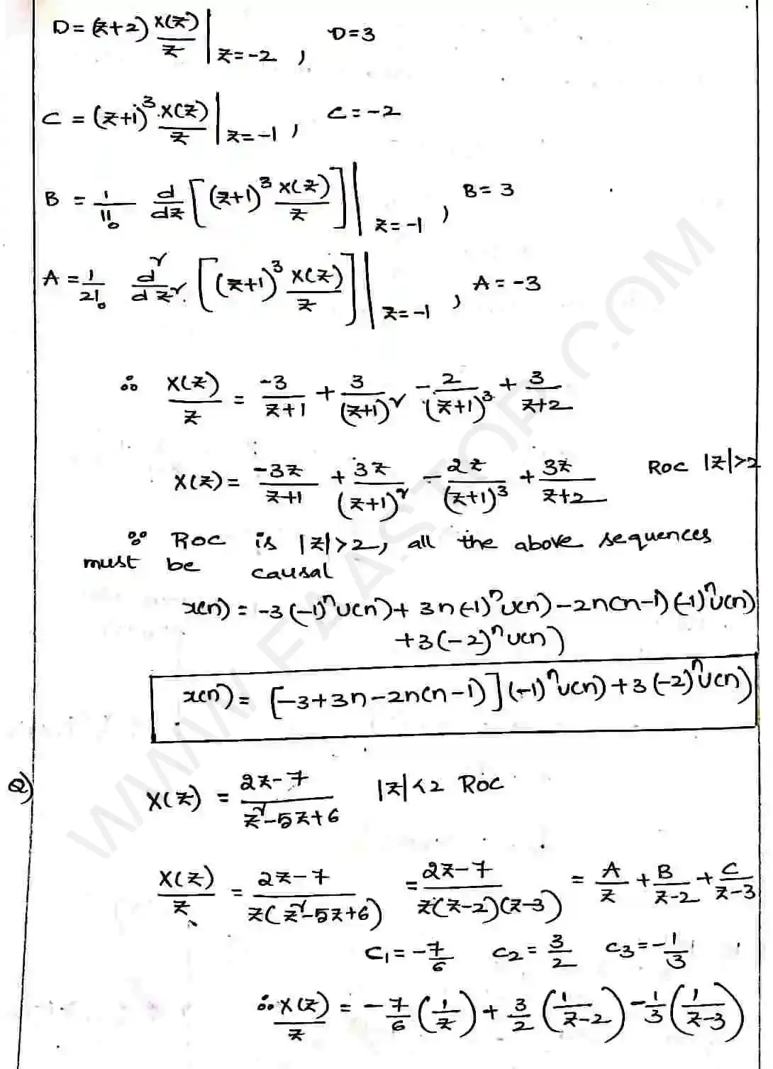 Page 40 of Z Transform
