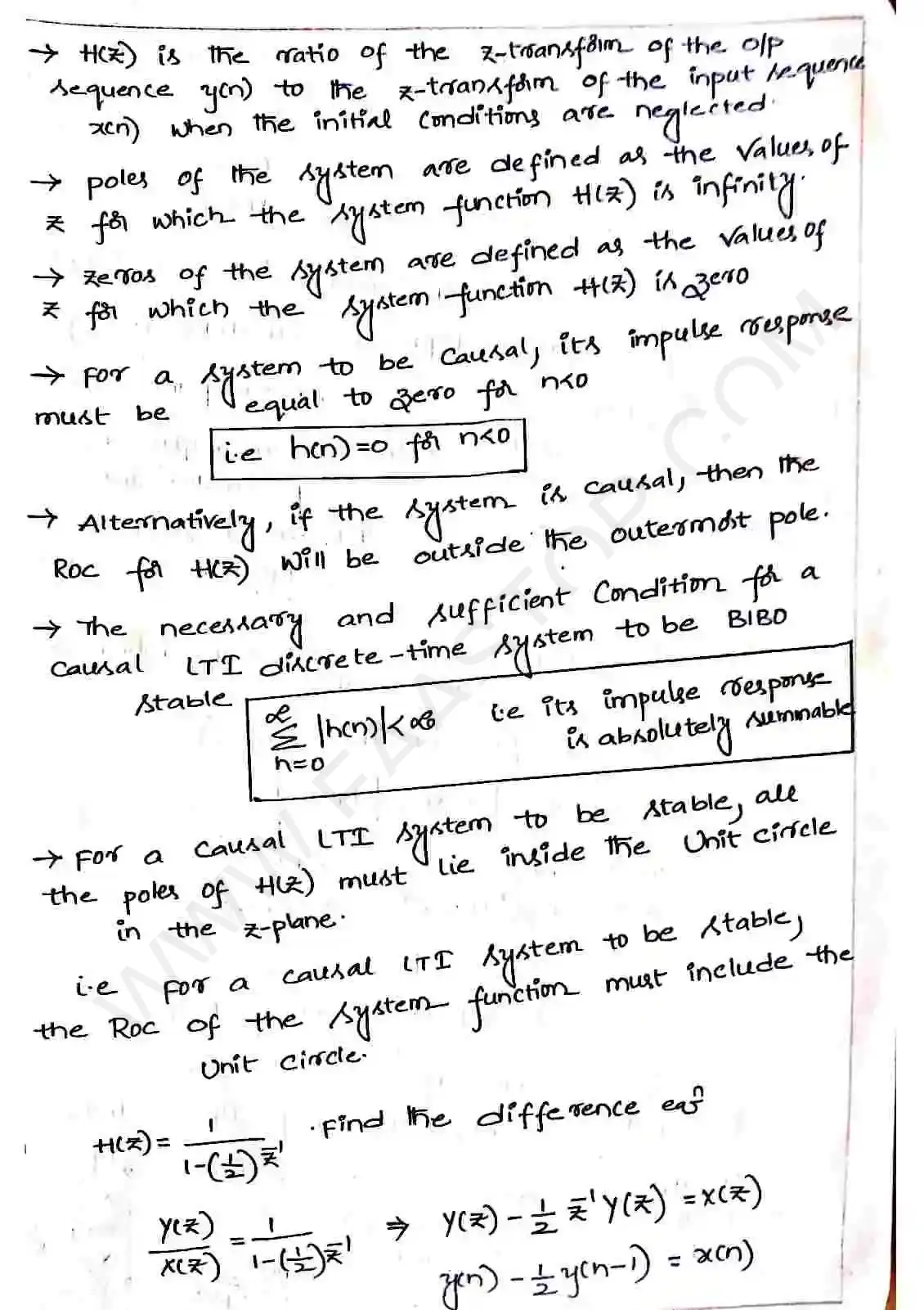 Page 45 of Z Transform