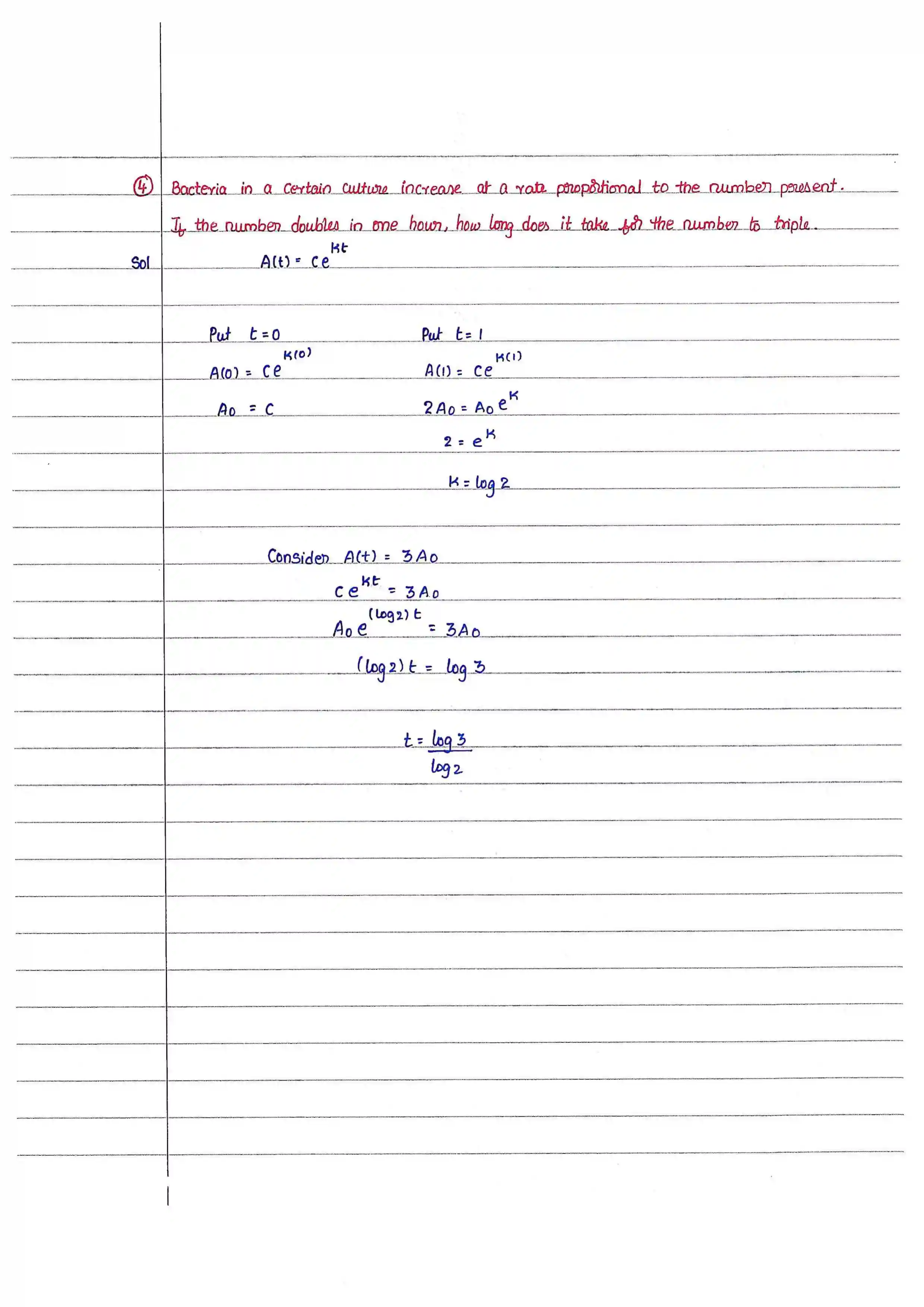 Page 4 of Applications Of Differential Equations