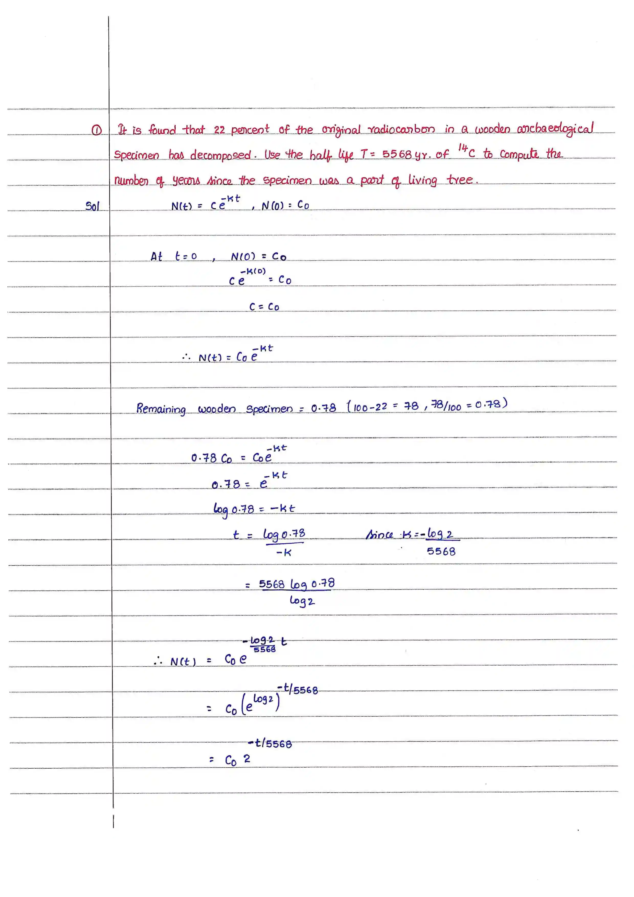 Page 5 of Applications Of Differential Equations