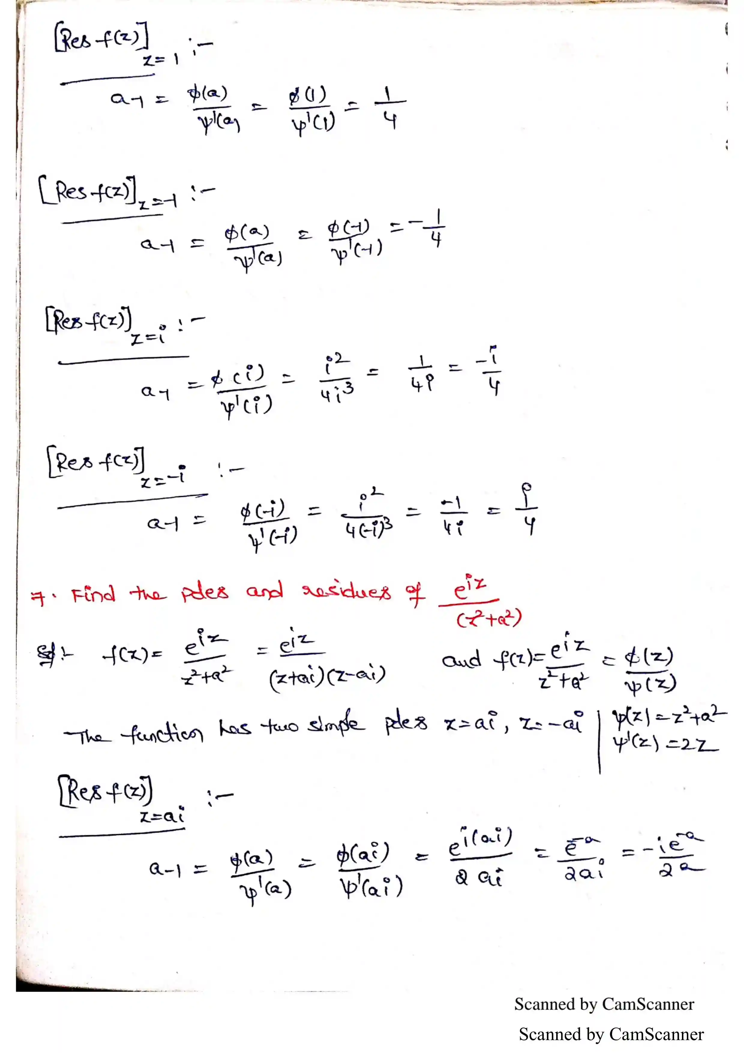 Page 8 of Calculus Of Residues
