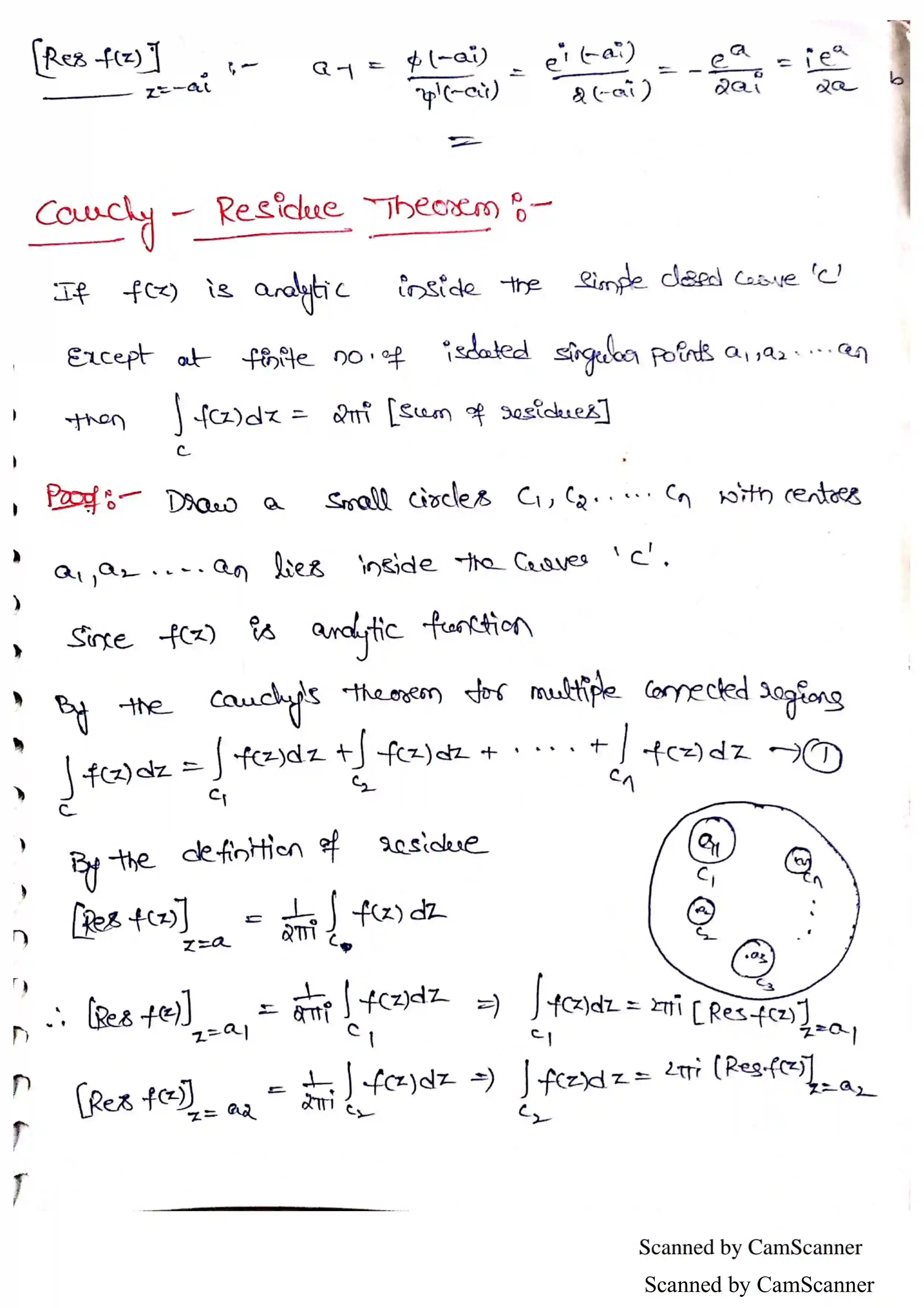 Page 9 of Calculus Of Residues
