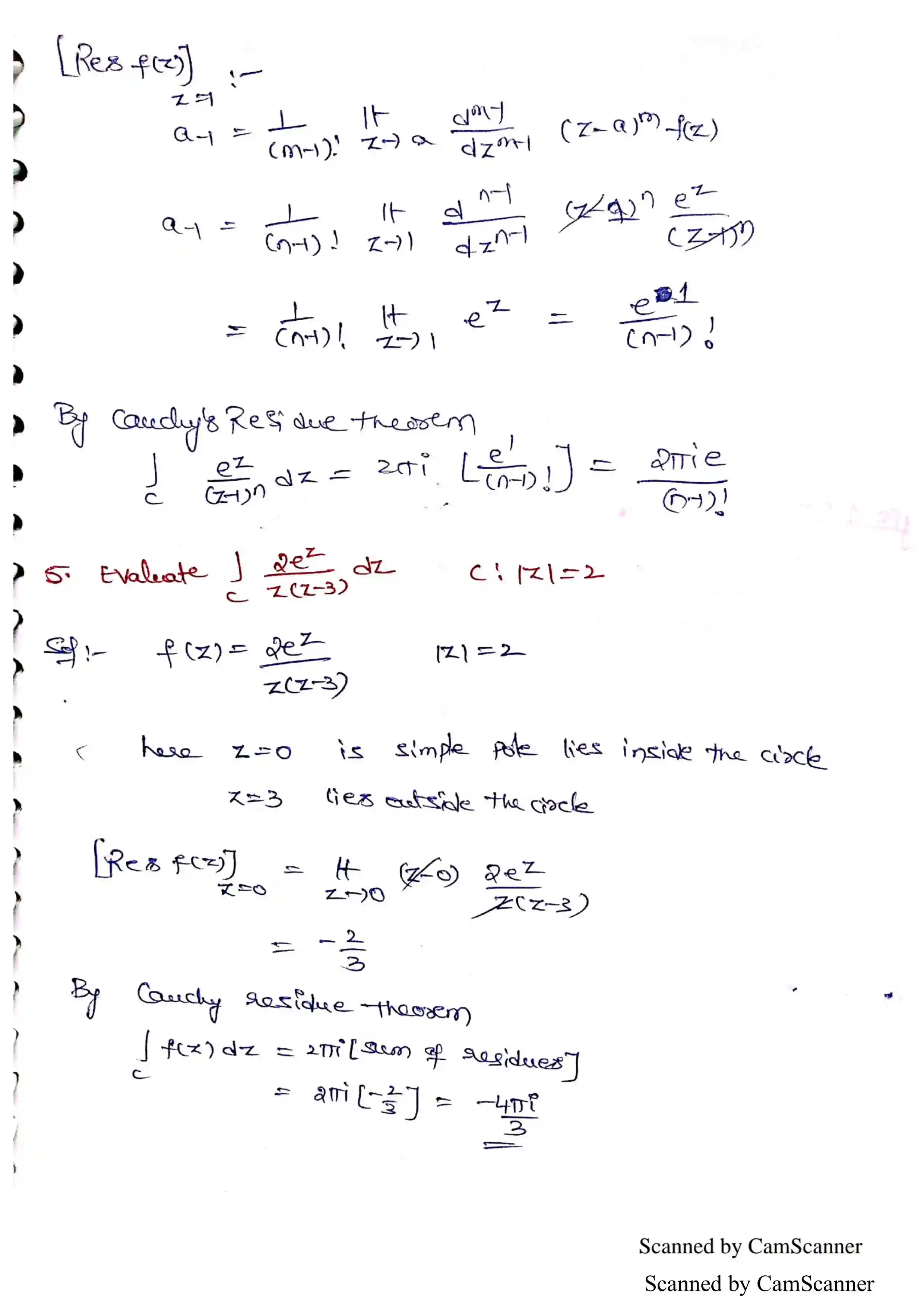 Page 13 of Calculus Of Residues