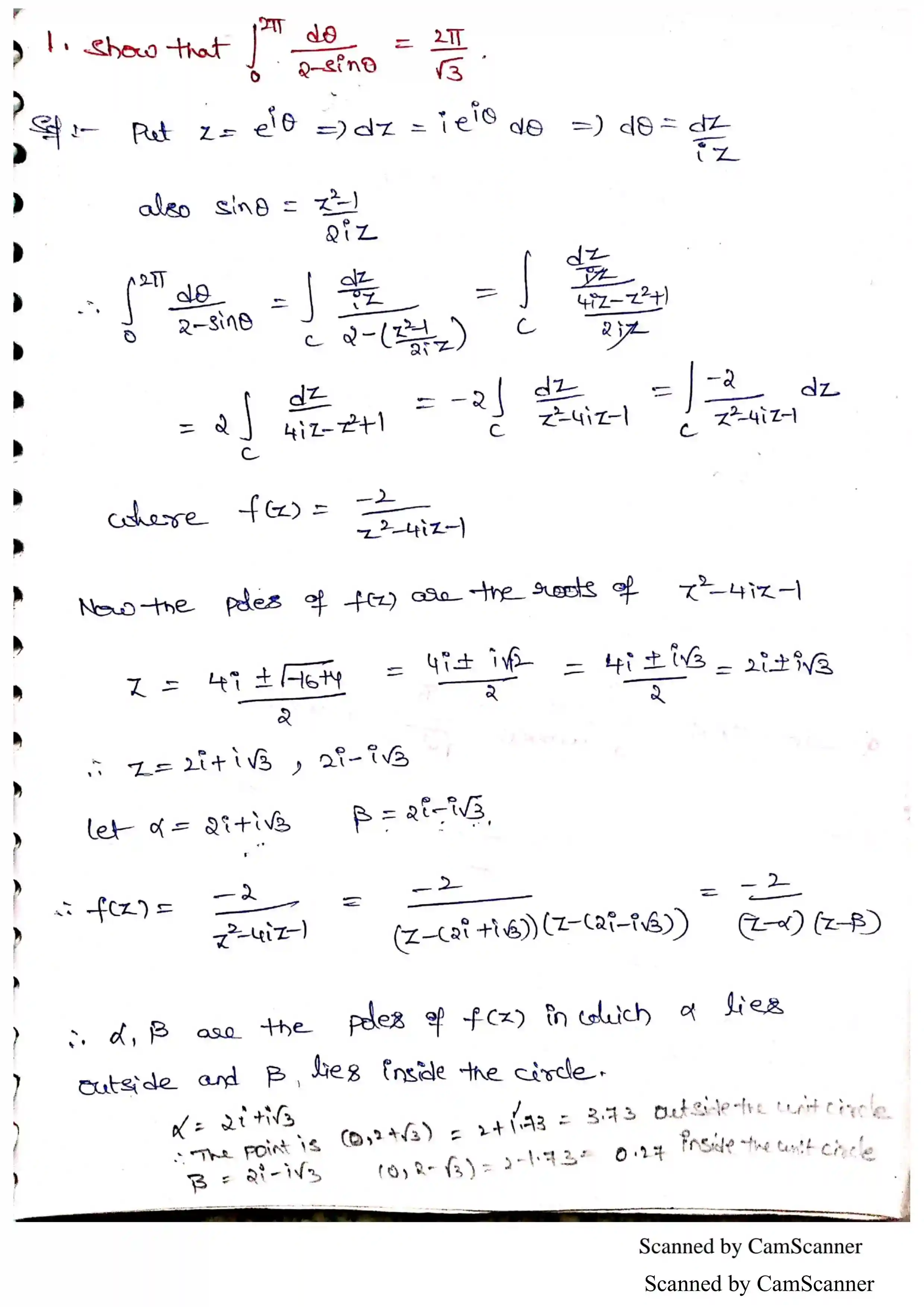 Page 15 of Calculus Of Residues