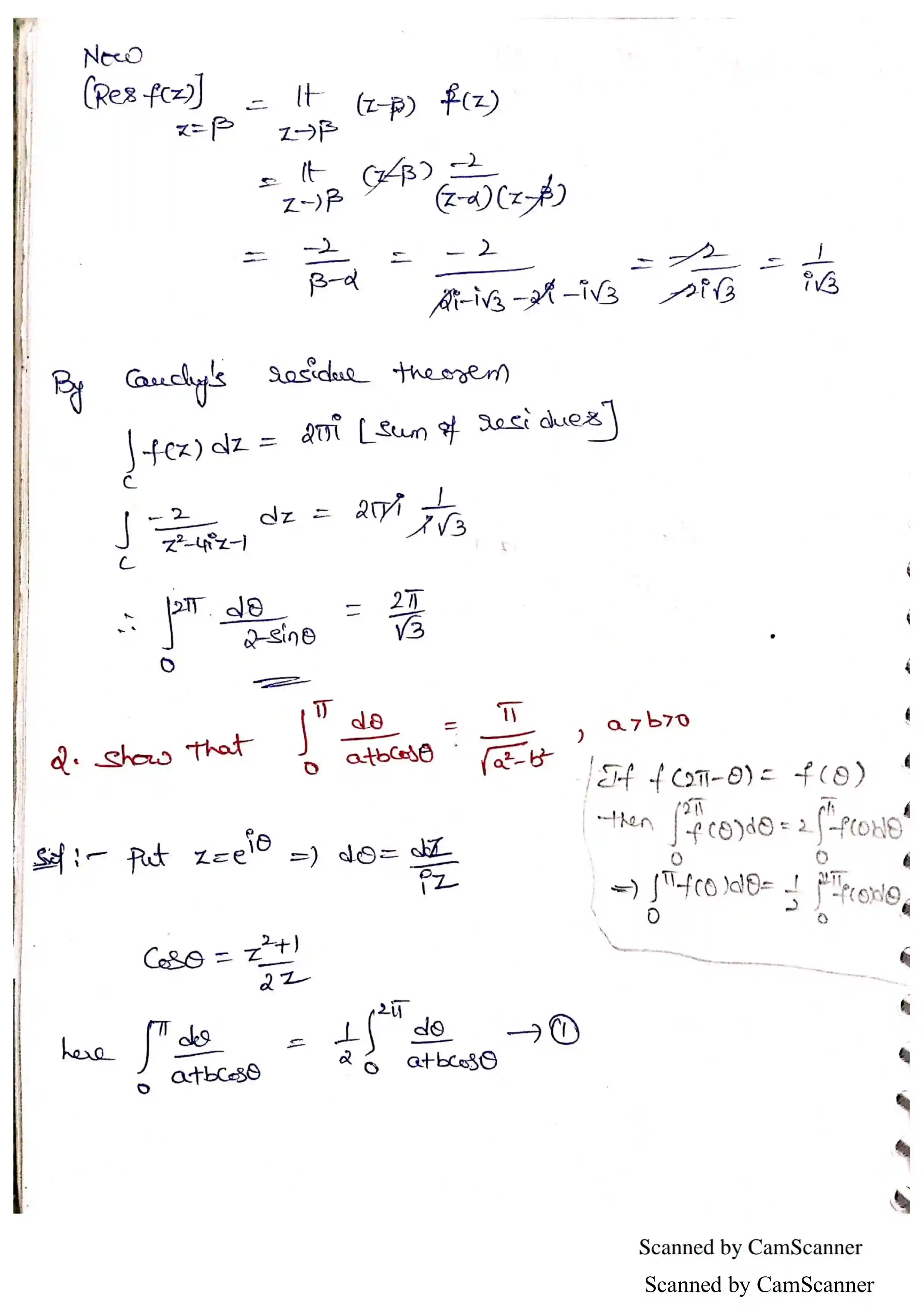 Page 16 of Calculus Of Residues