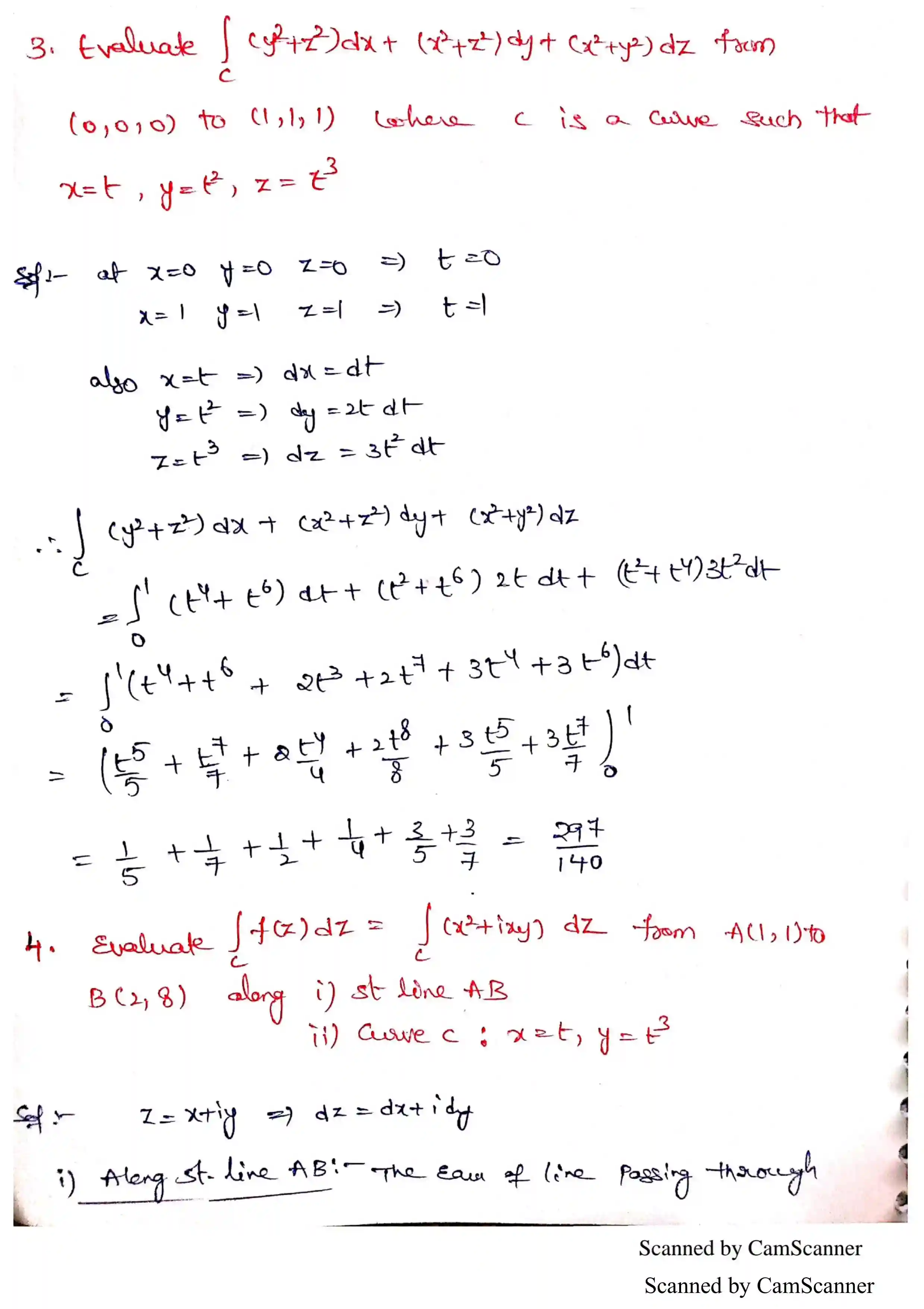Page 4 of Complex Integration
