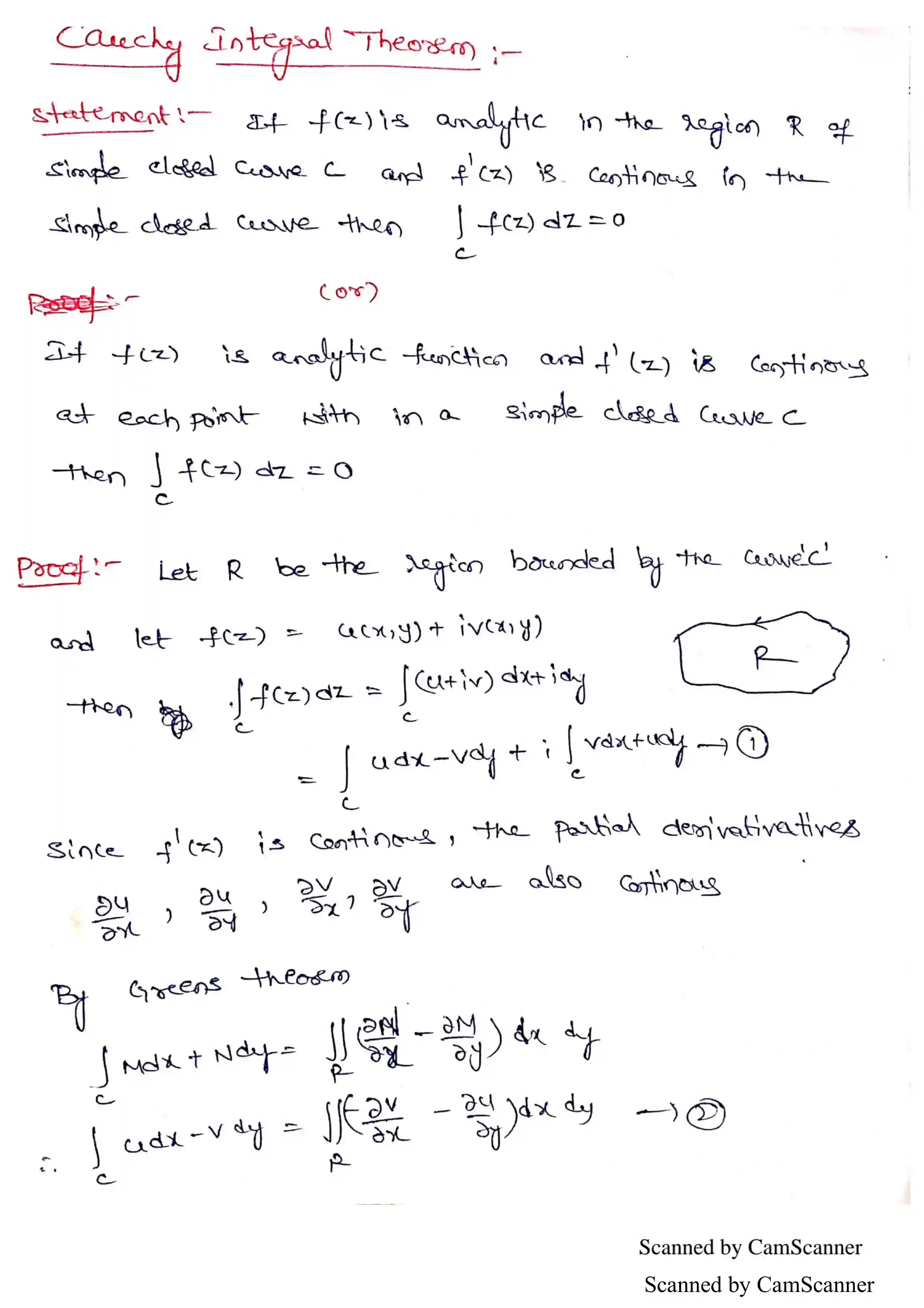Page 9 of Complex Integration