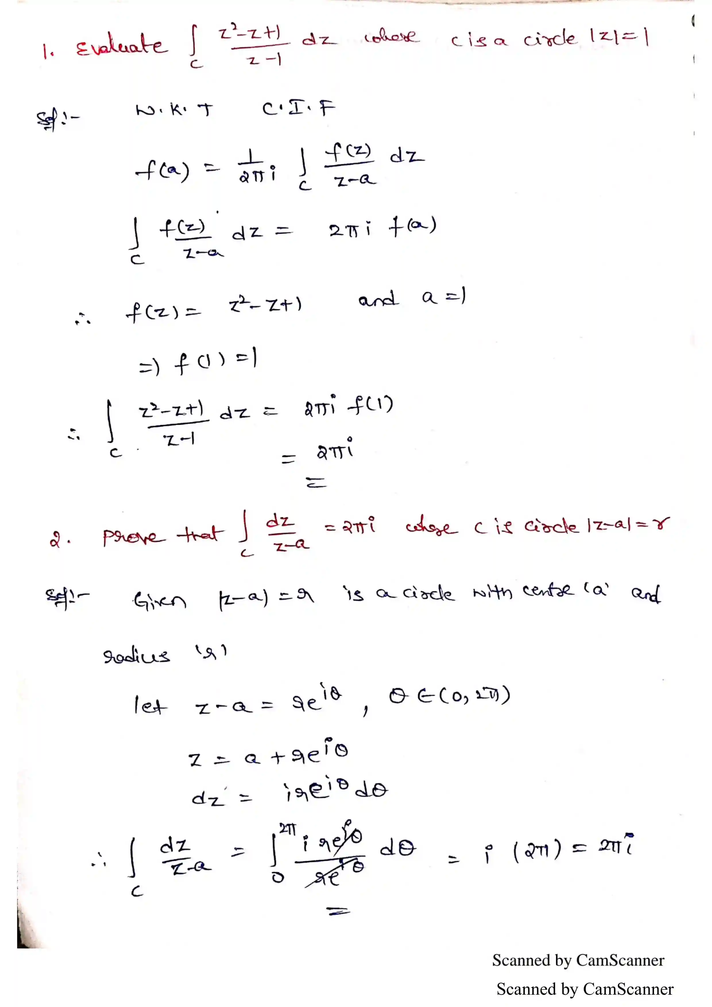 Page 16 of Complex Integration
