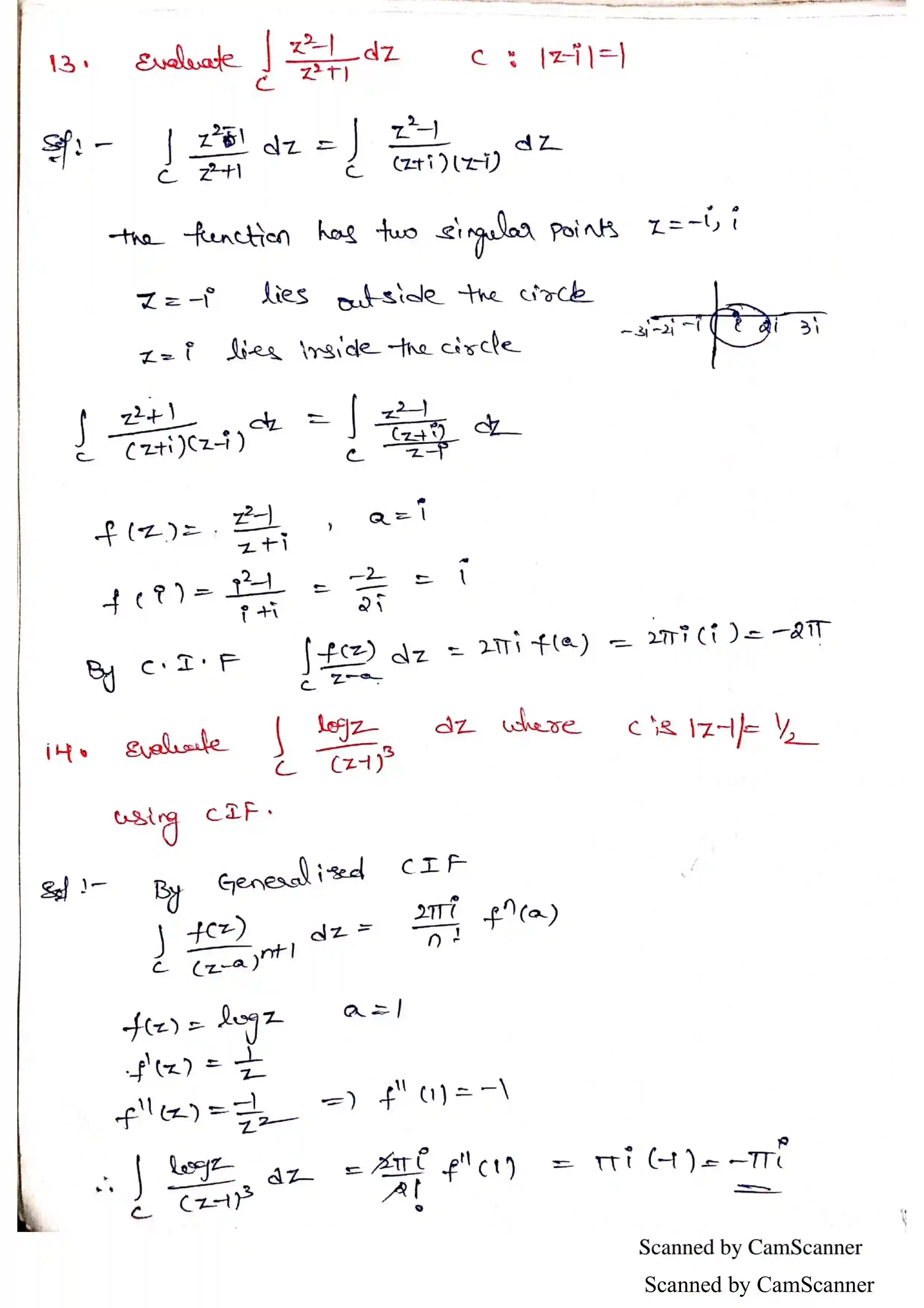 Page 28 of Complex Integration