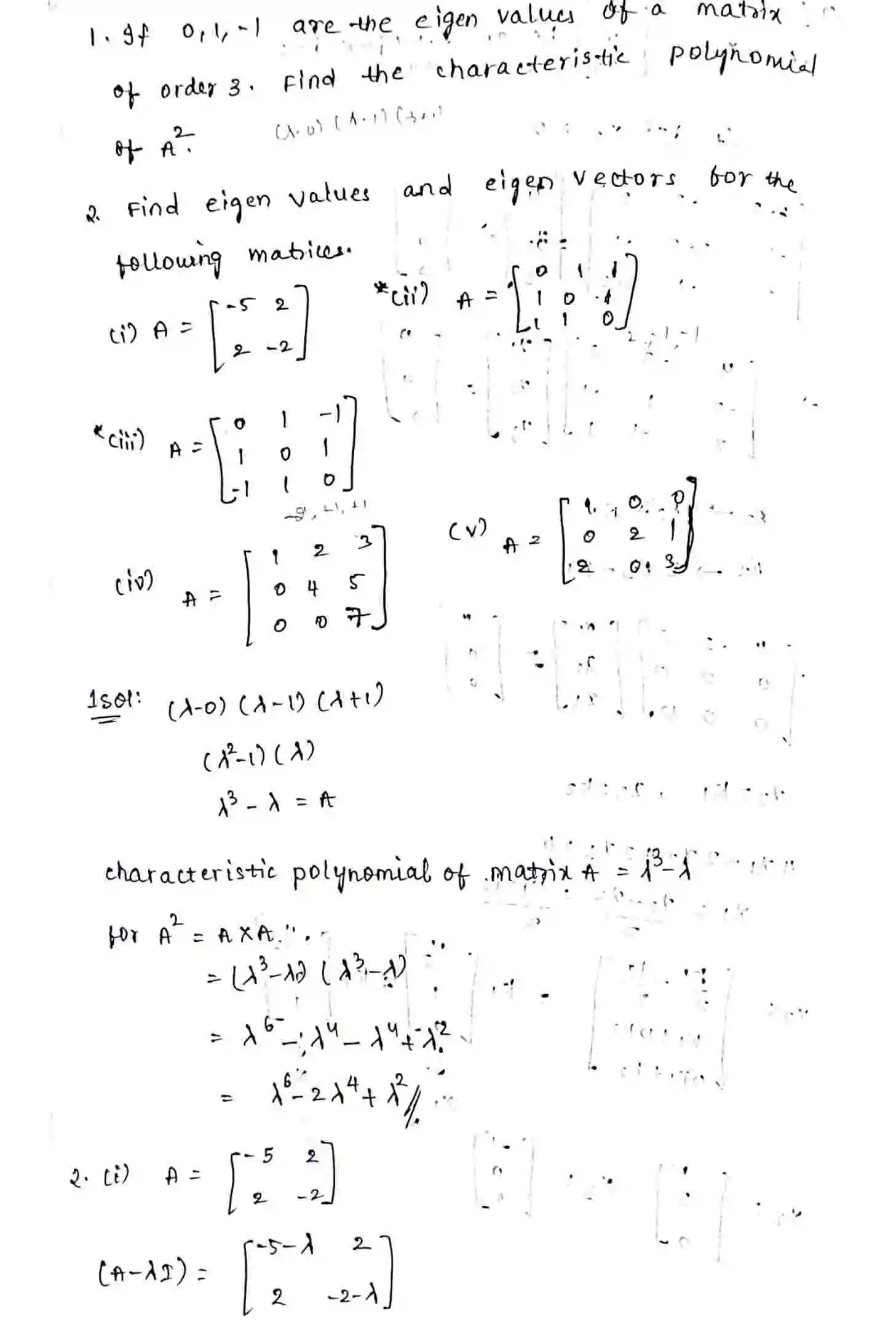 Page 10 of Eigen Values and EigenVectors