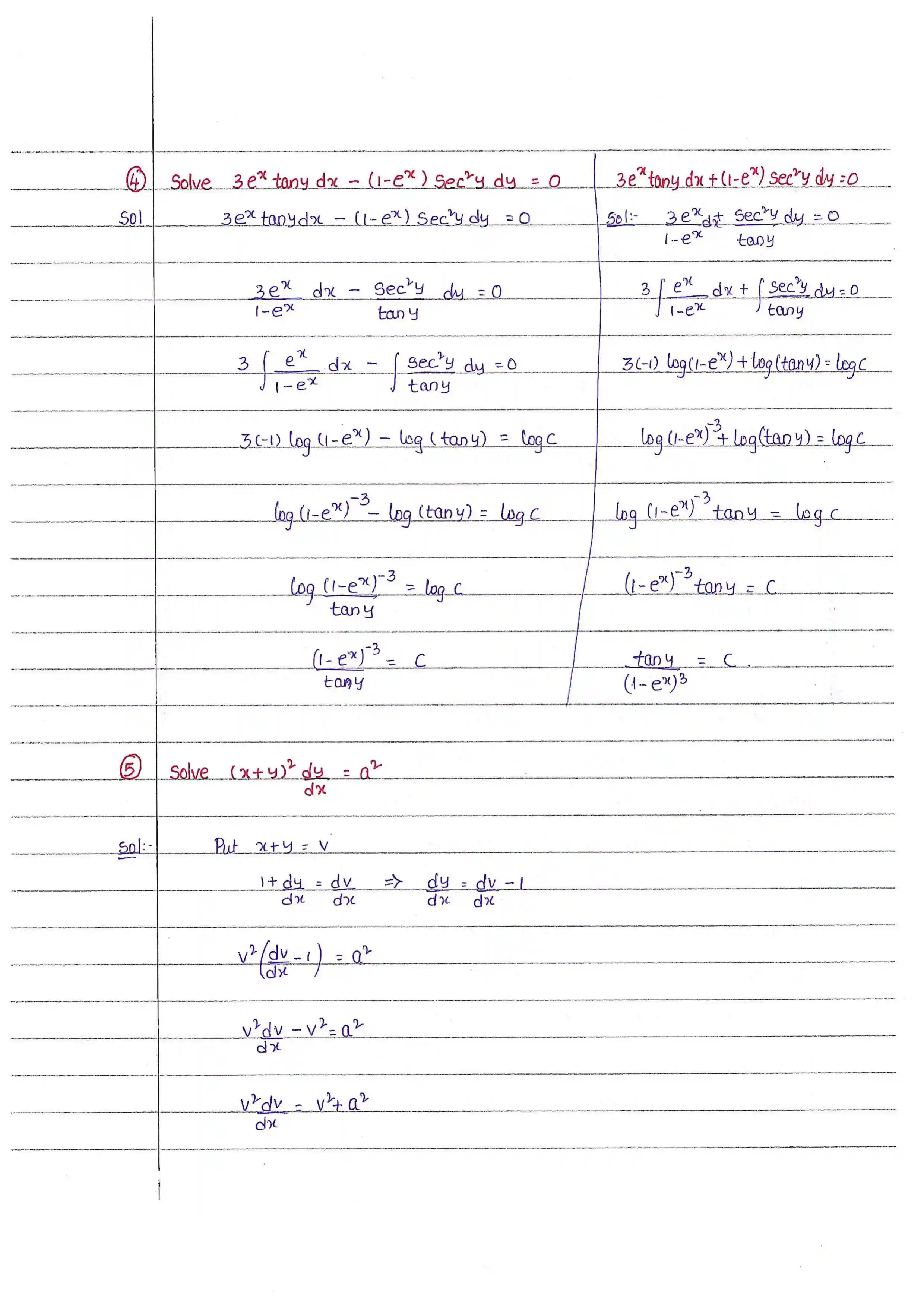 Page 3 of First order Differential Equations