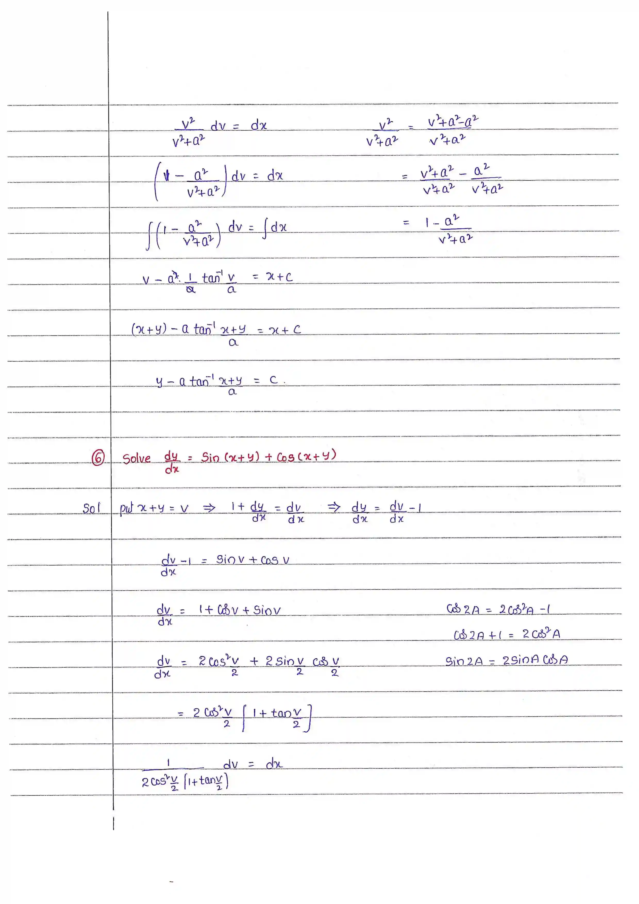 Page 4 of First order Differential Equations