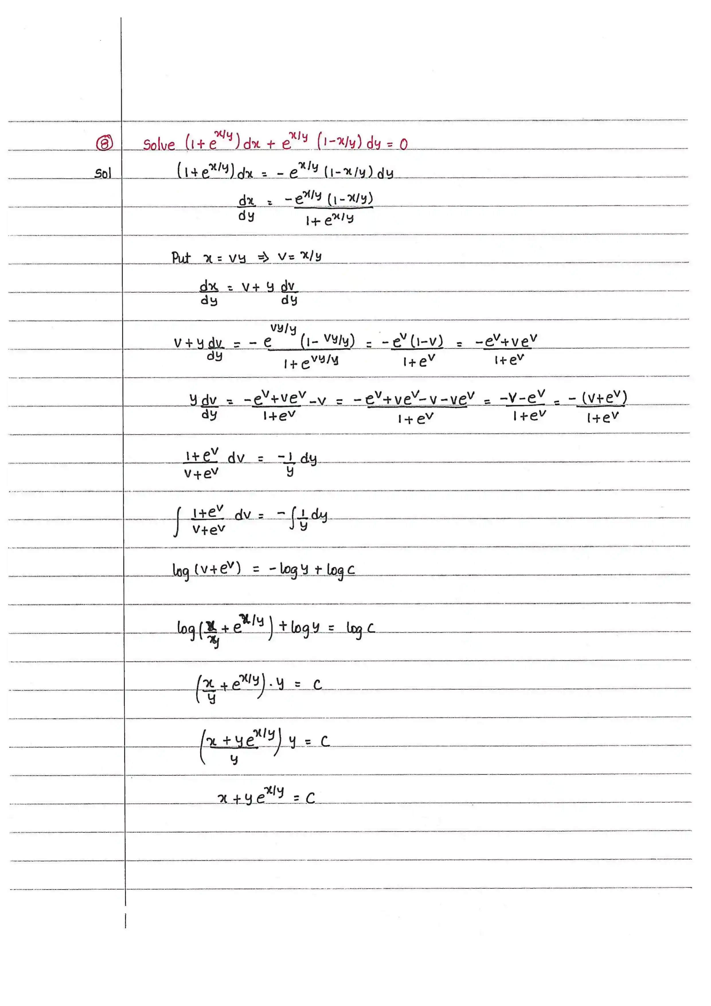 Page 13 of First order Differential Equations