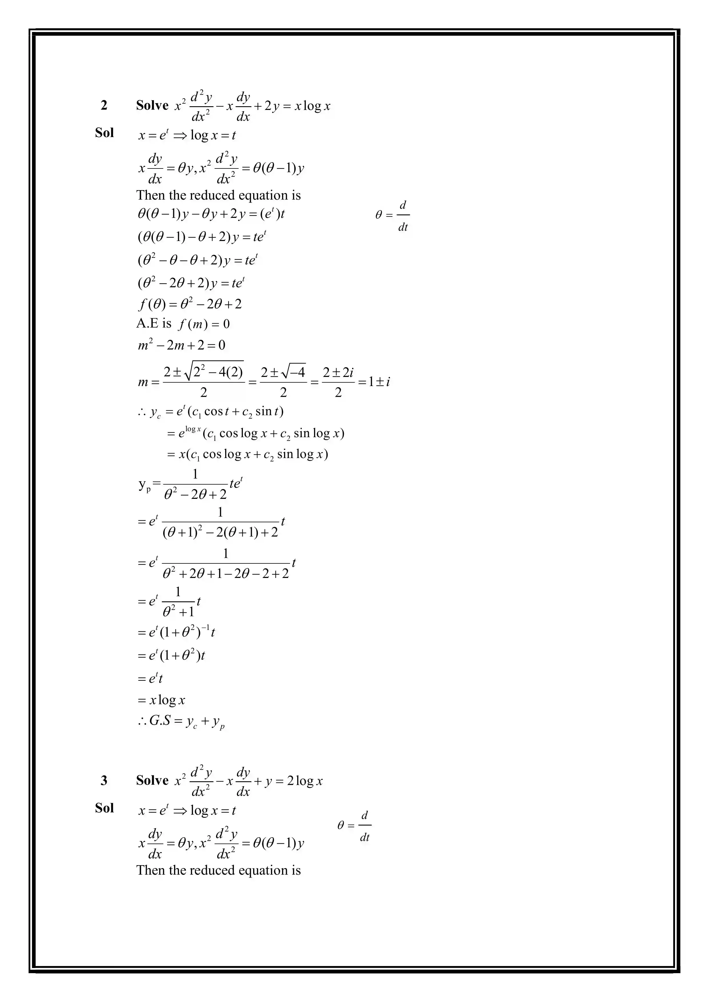 Page 11 of Higher Order DE Continue