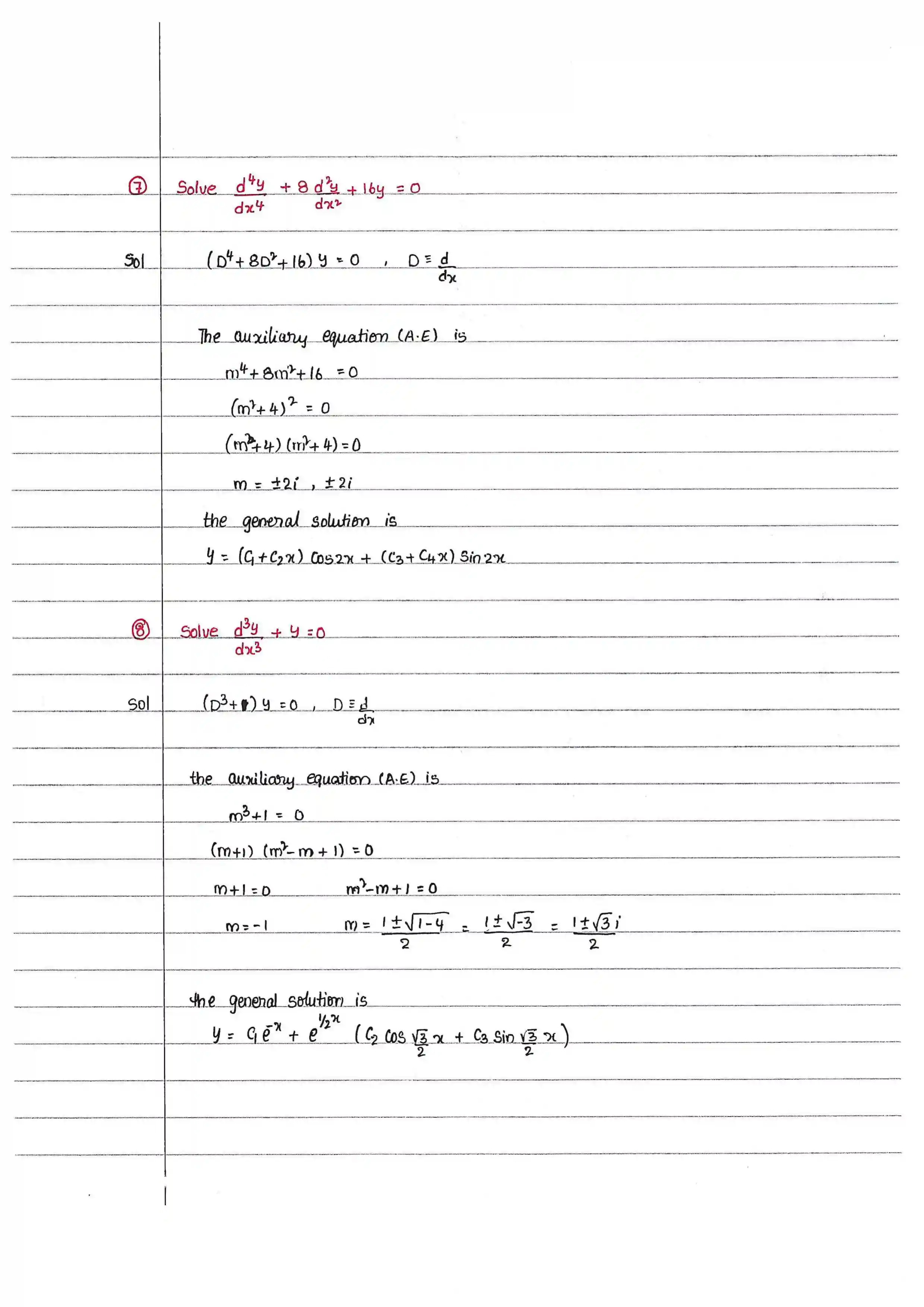 Page 4 of Higher Order Differential Equation