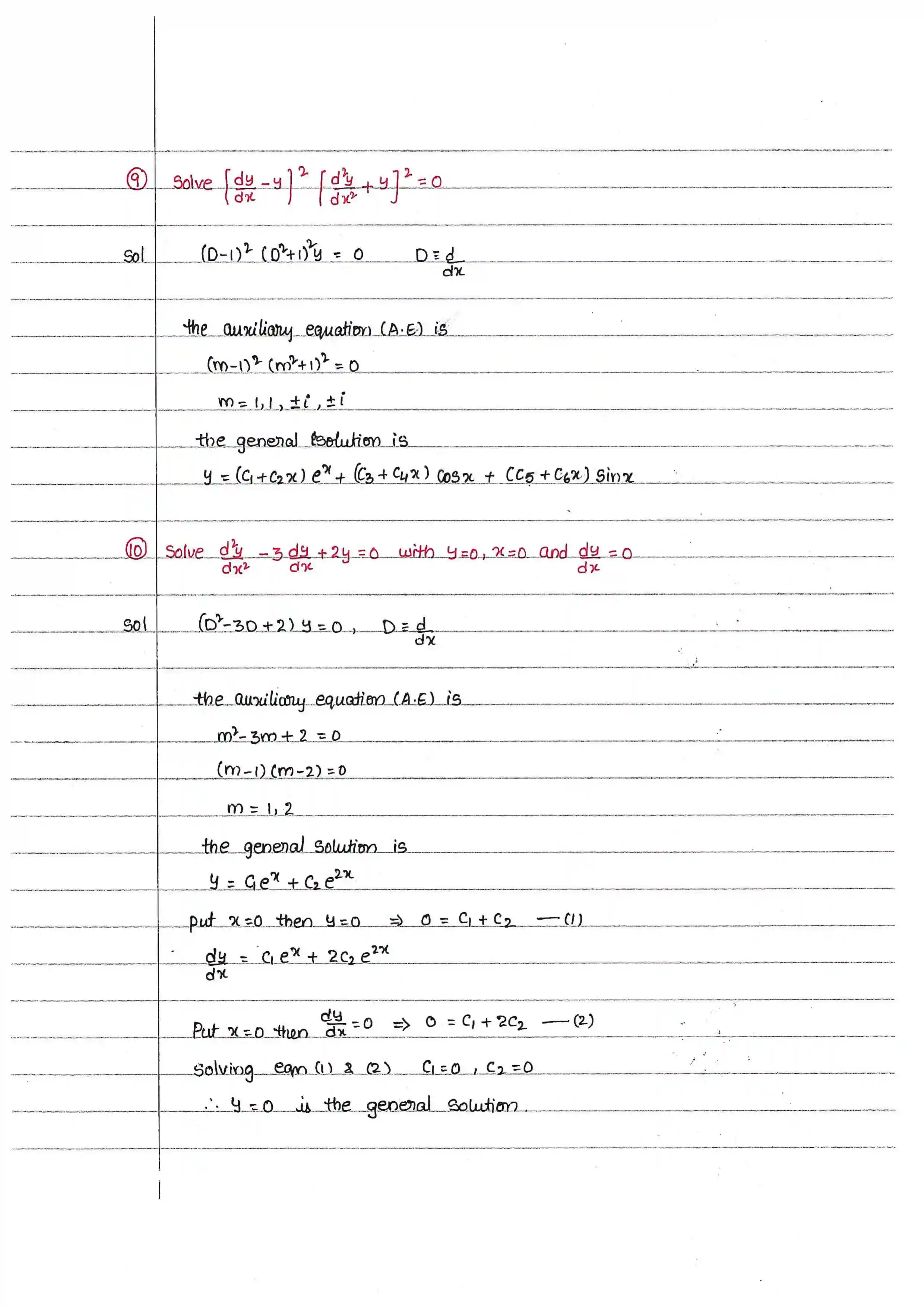 Page 5 of Higher Order Differential Equation