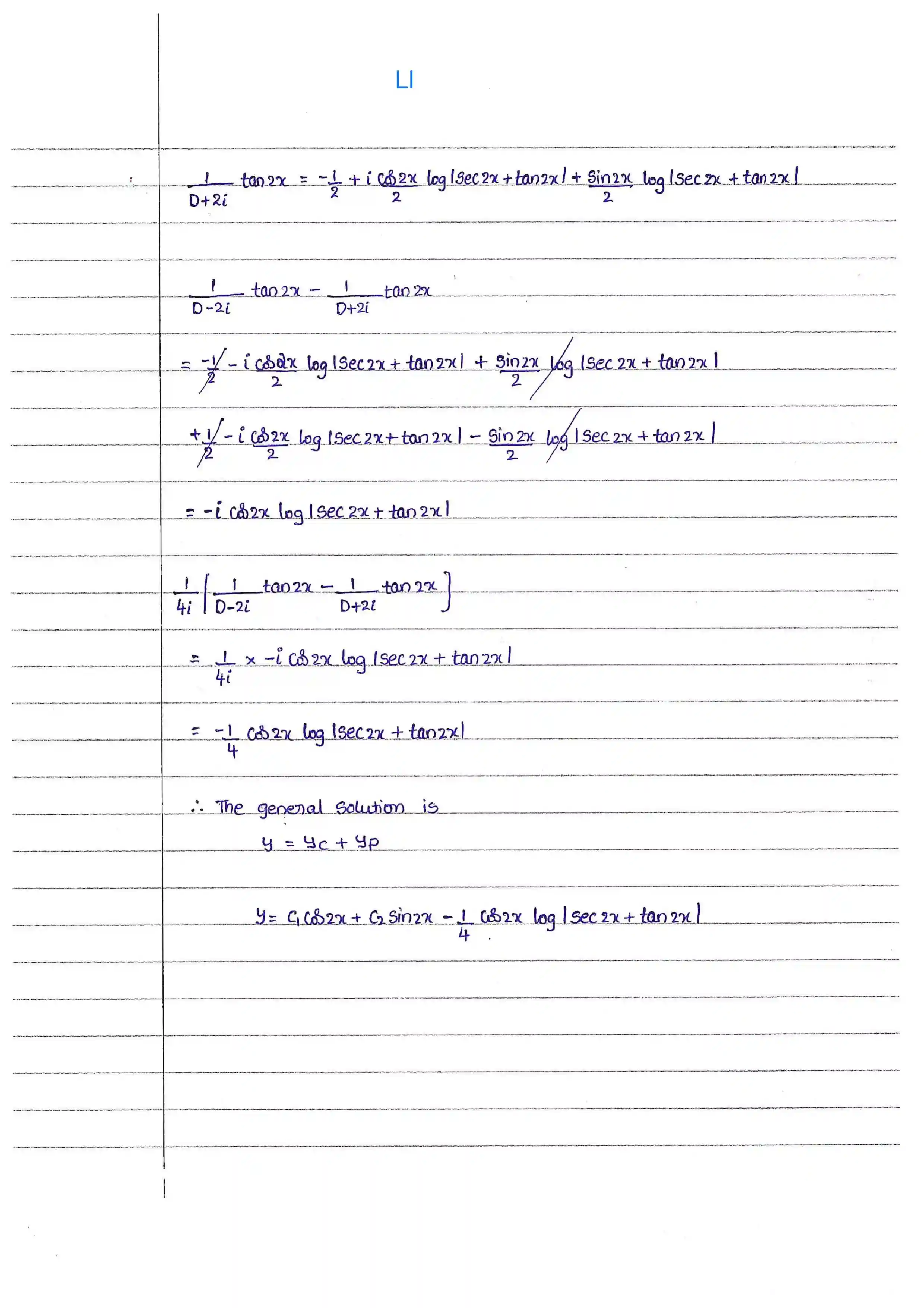 Page 9 of Higher Order Differential Equation