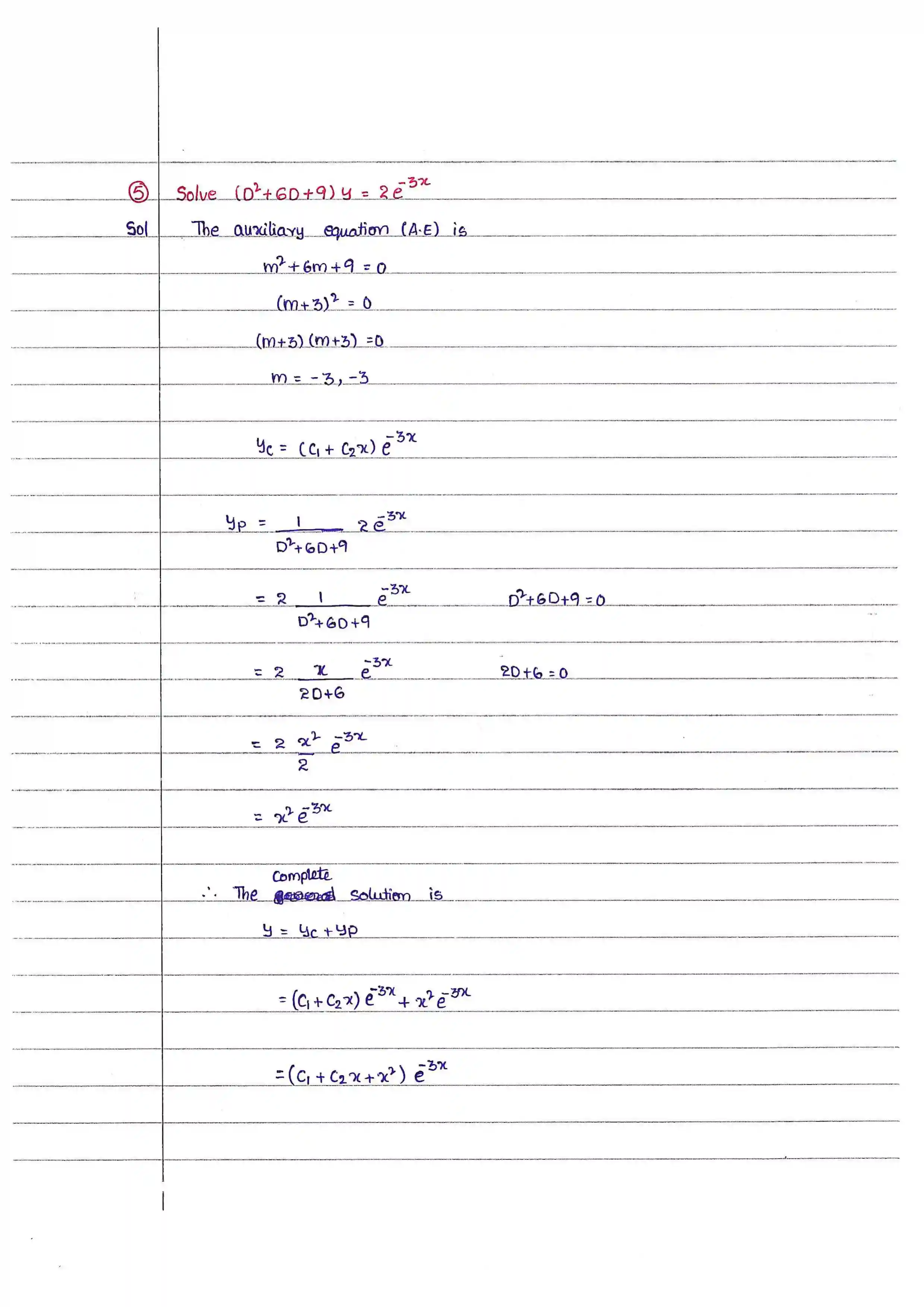 Page 14 of Higher Order Differential Equation