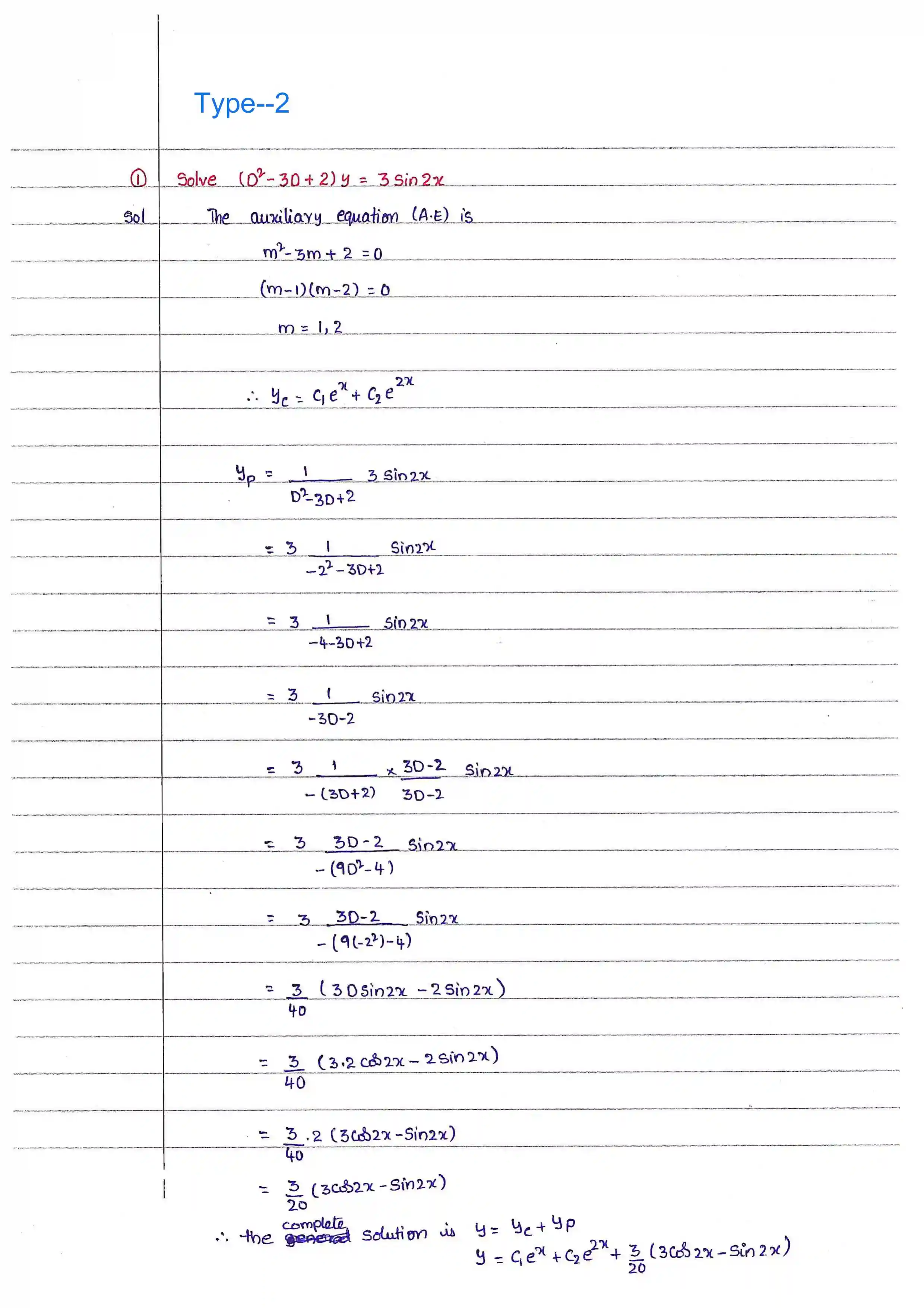 Page 18 of Higher Order Differential Equation