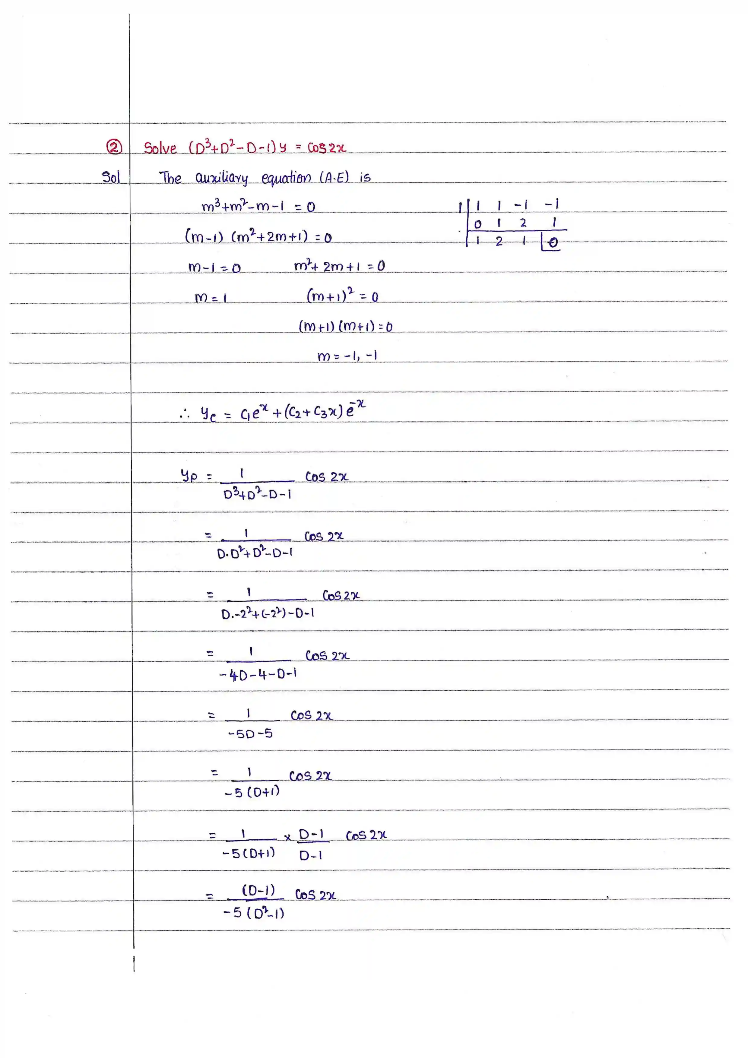 Page 19 of Higher Order Differential Equation